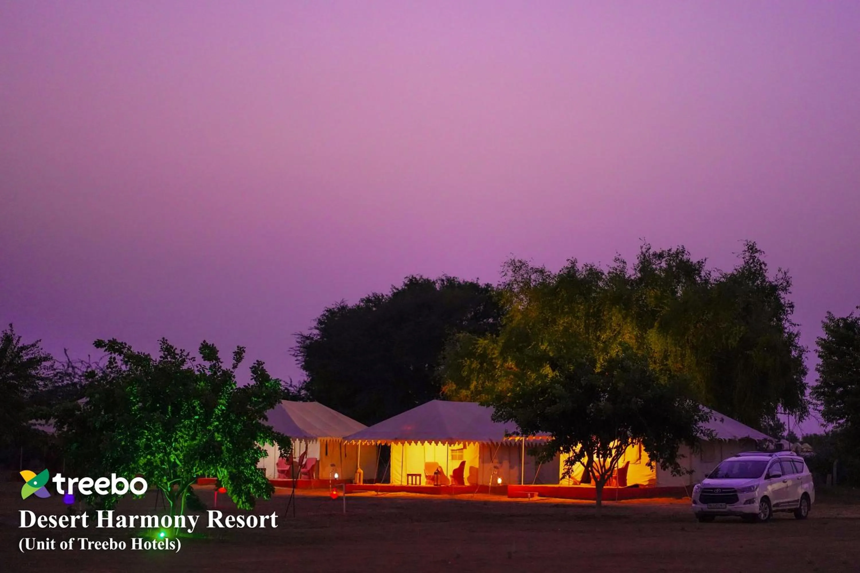 Facade/entrance in Treebo Desert Harmony Camp