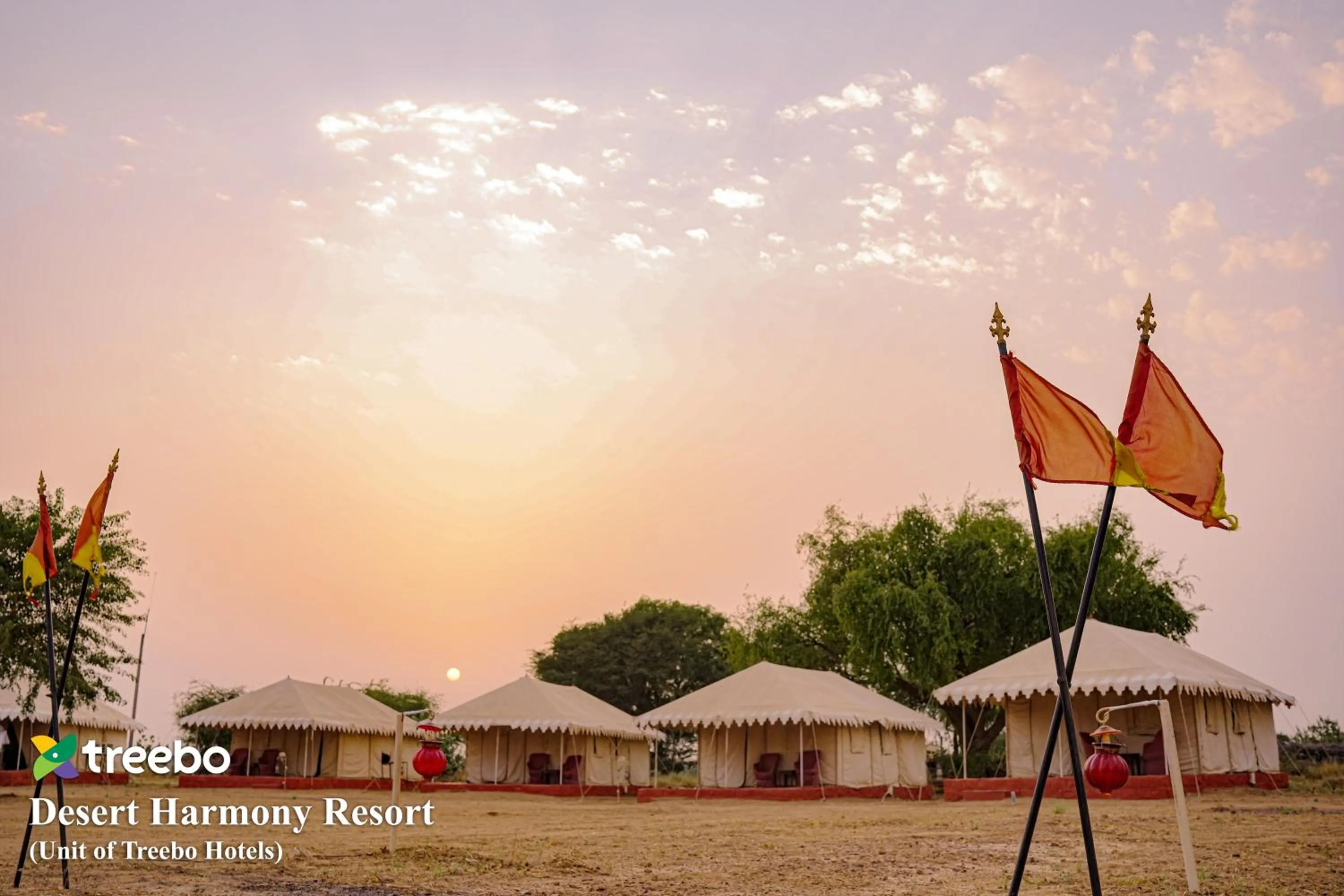 Facade/entrance in Treebo Desert Harmony Camp