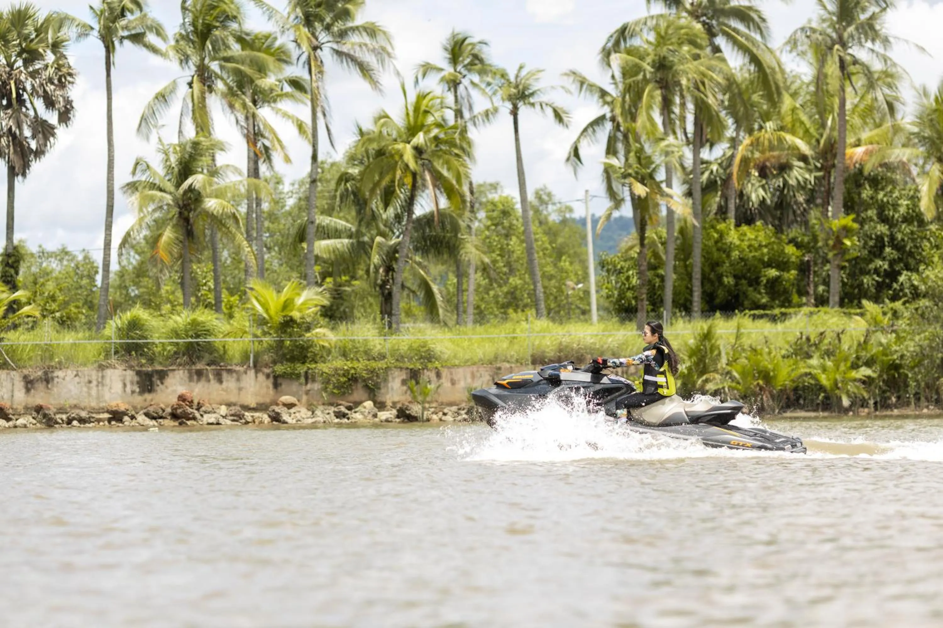 River view in SS Villa & Resort