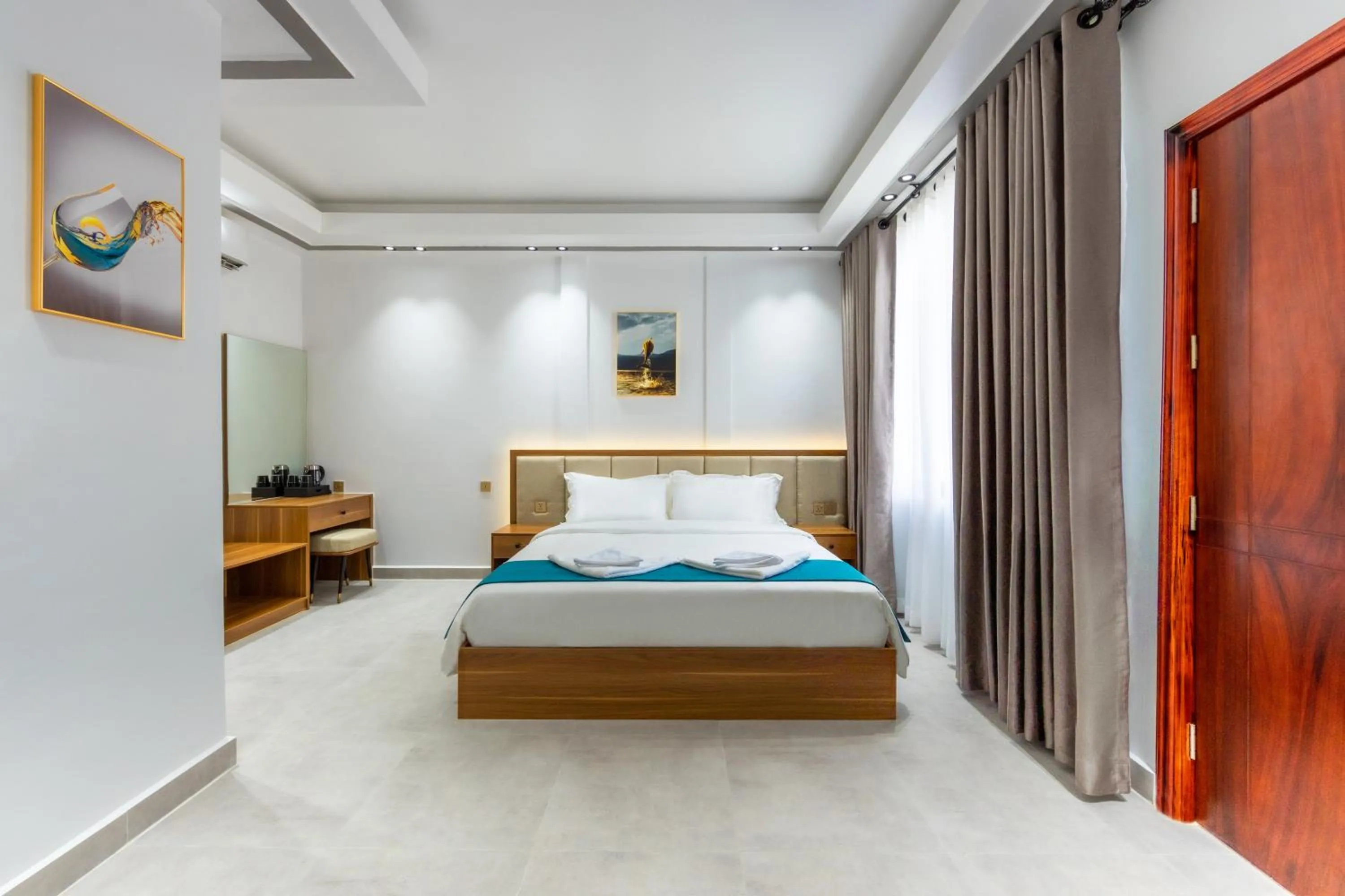 Bedroom, Bed in SS Villa & Resort