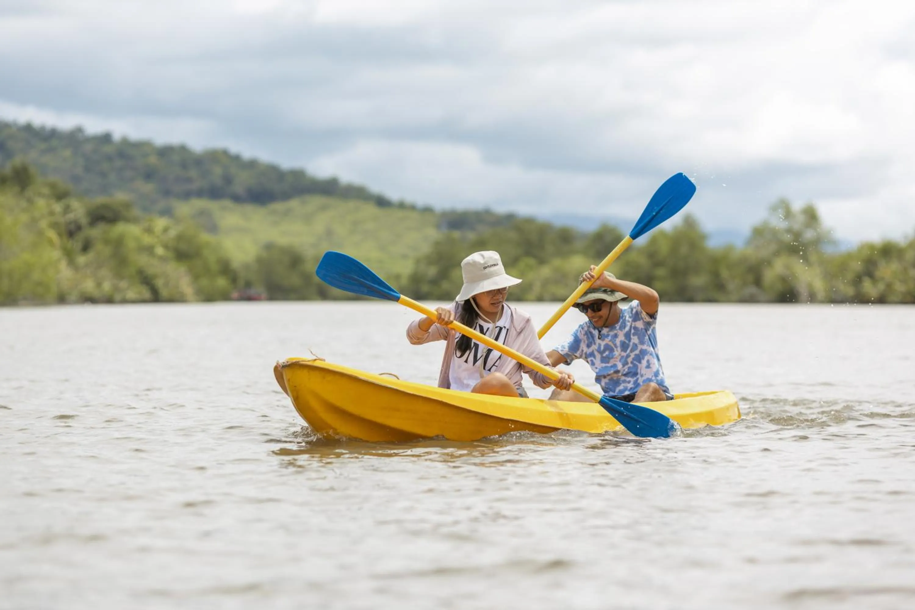 River view in SS Villa & Resort