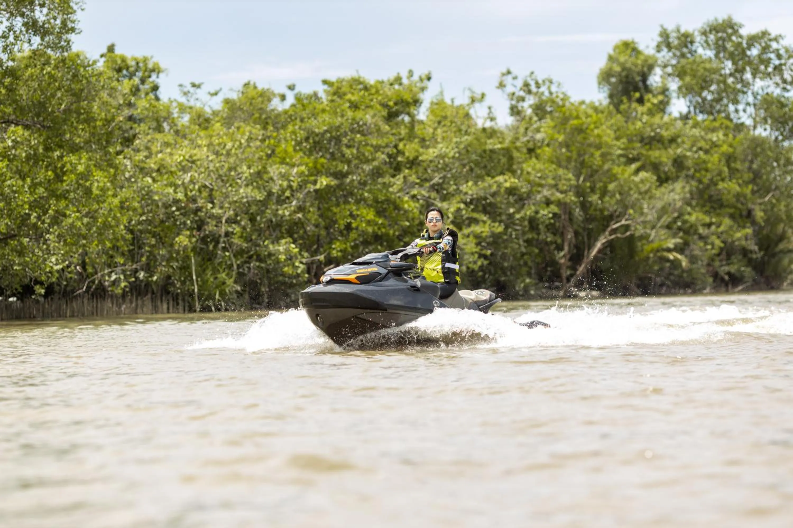 River view in SS Villa & Resort