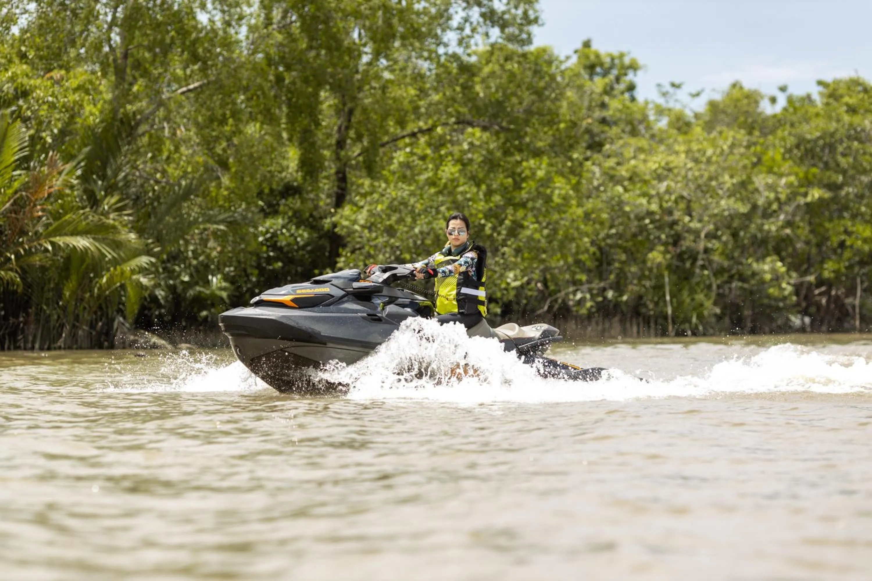 River view in SS Villa & Resort