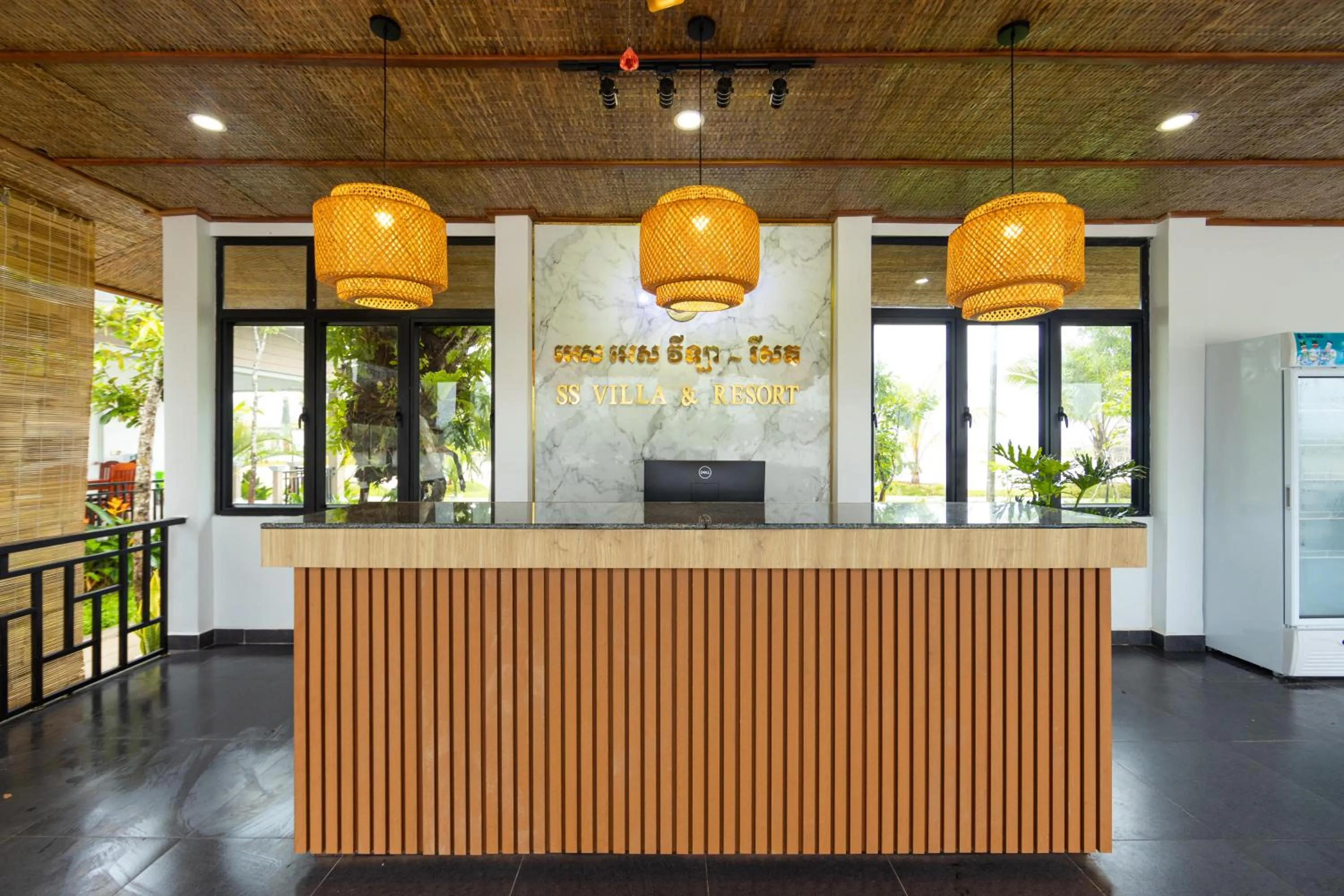 Lobby or reception in SS Villa & Resort