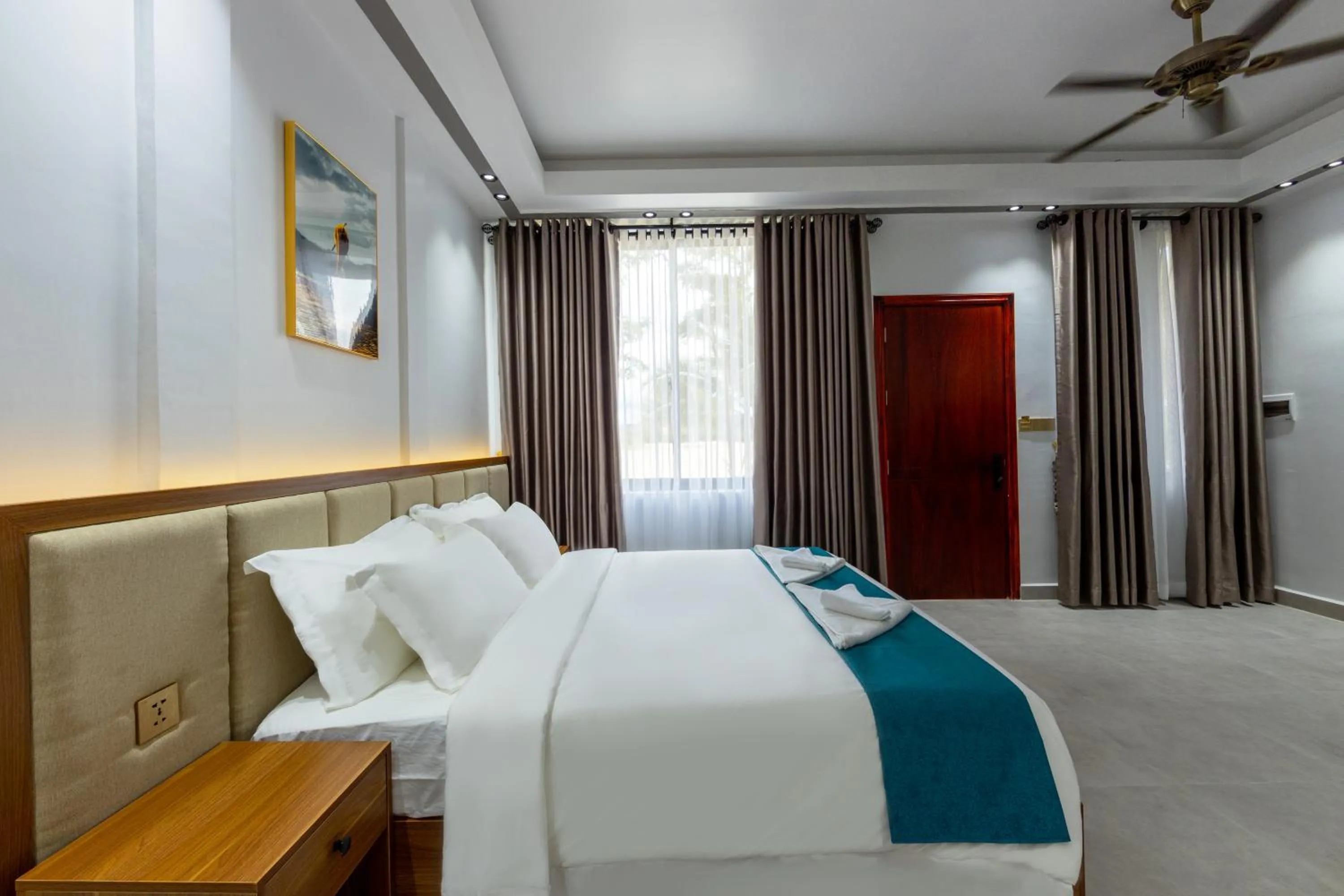 Bedroom, Bed in SS Villa & Resort