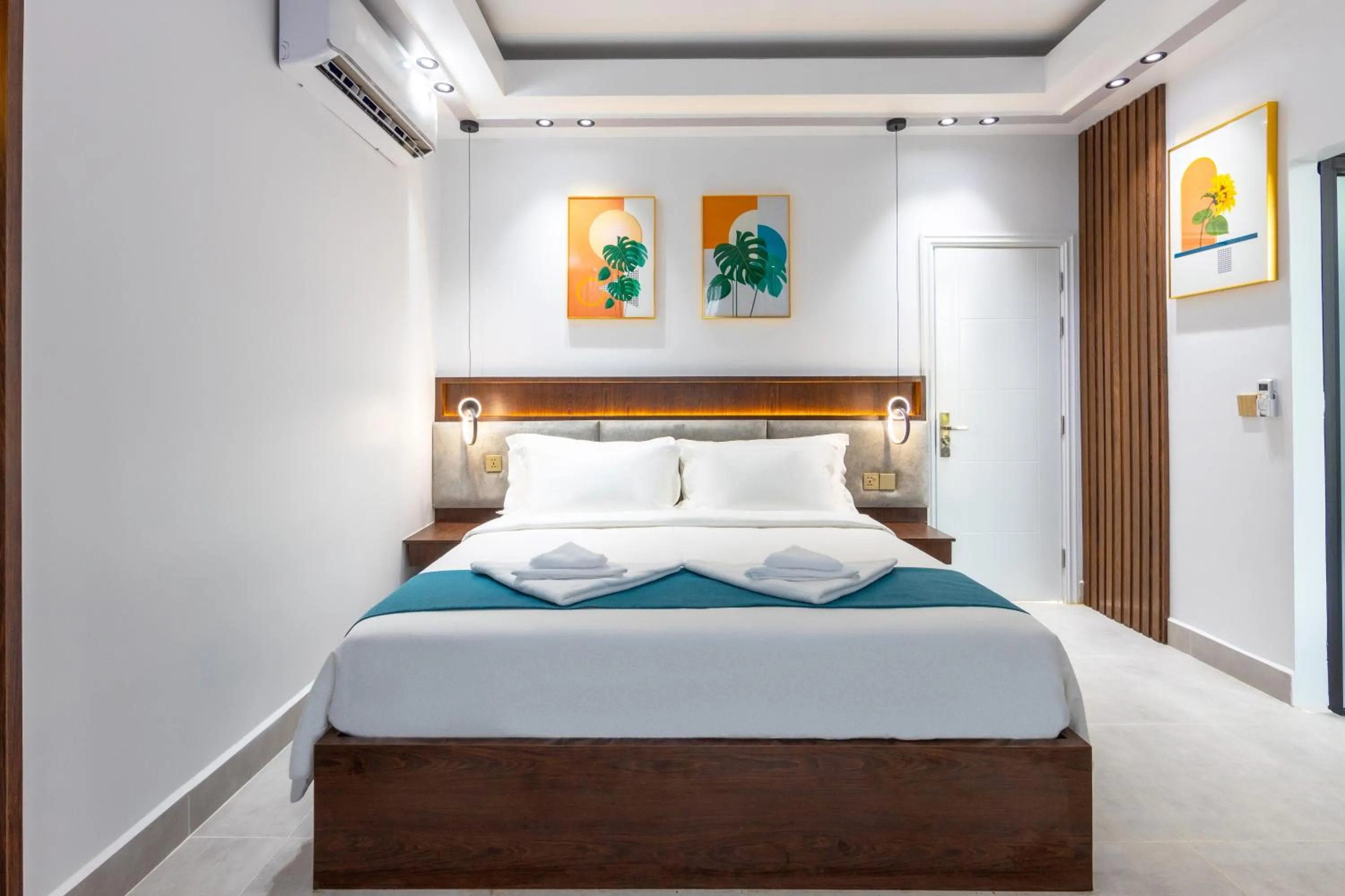 Bedroom, Bed in SS Villa & Resort