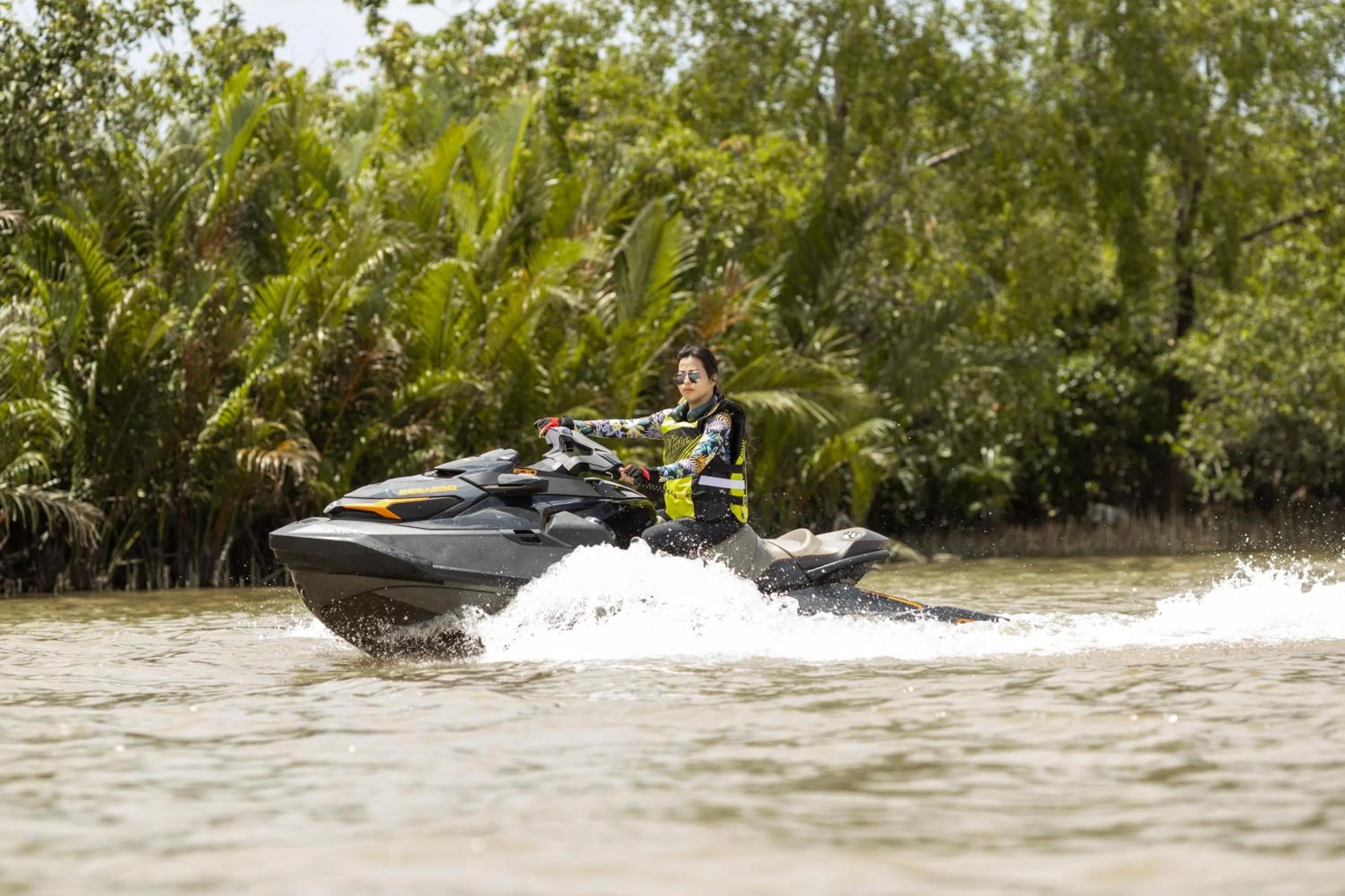 River view in SS Villa & Resort