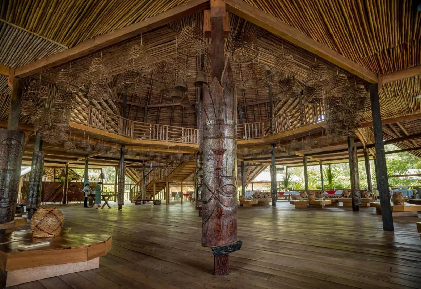 Restaurant/places to eat in Biohotel Arara River