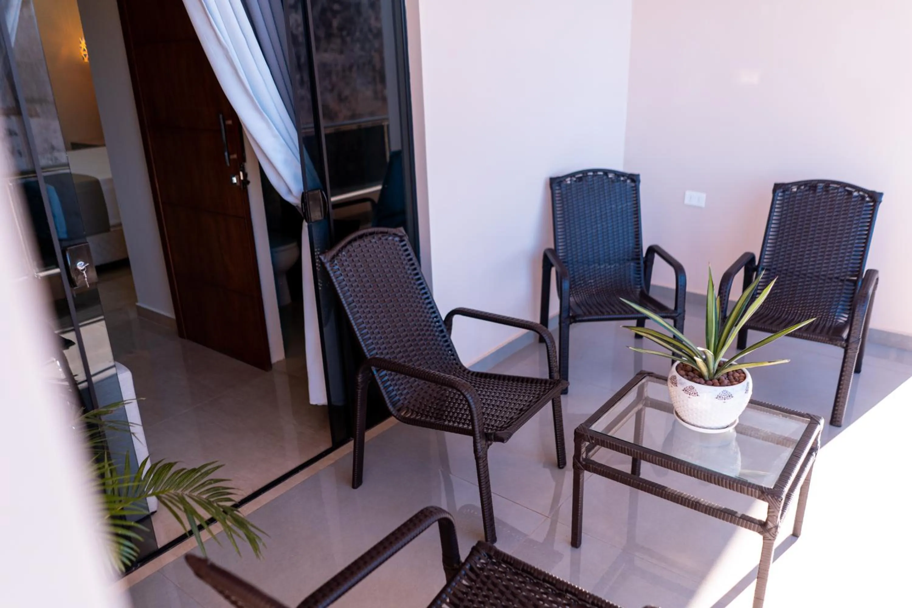 Seating area in Liebling Hotel Ciudad del Este