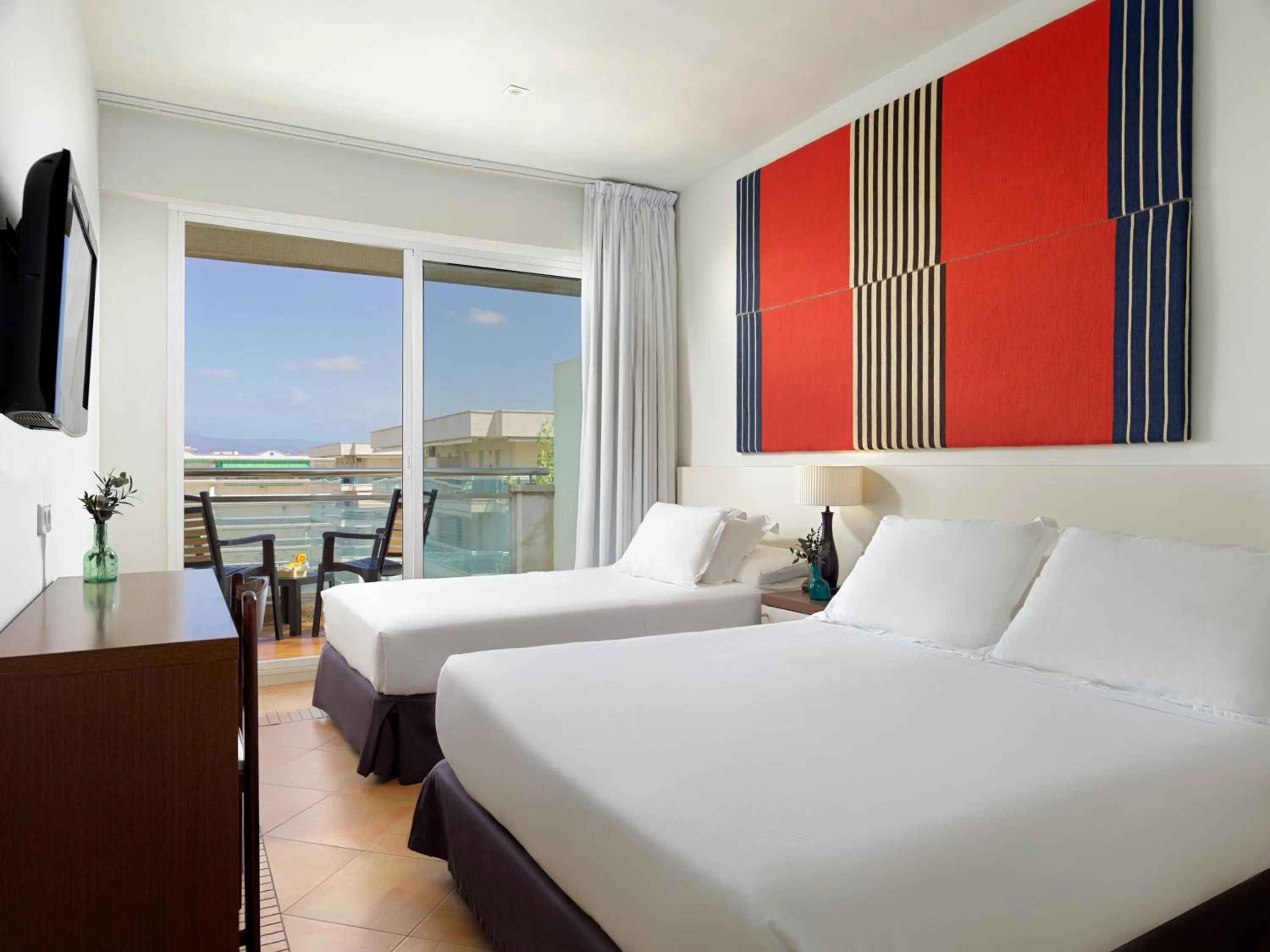 Bedroom, Bed in H10 Vintage Salou - Adults Only