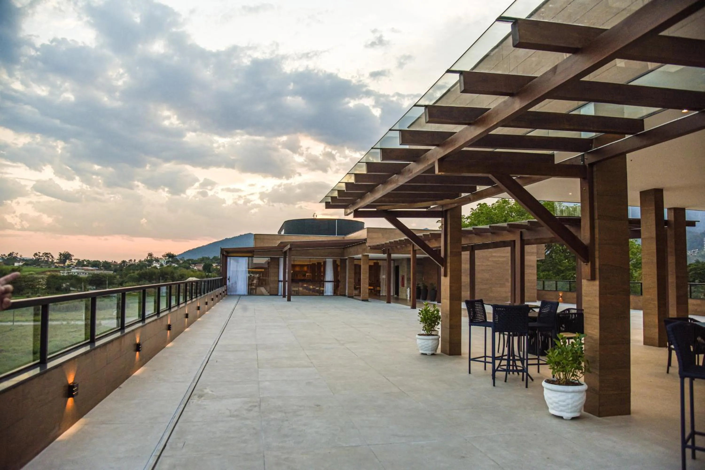 Balcony/Terrace in Hotel Titanic Penedo