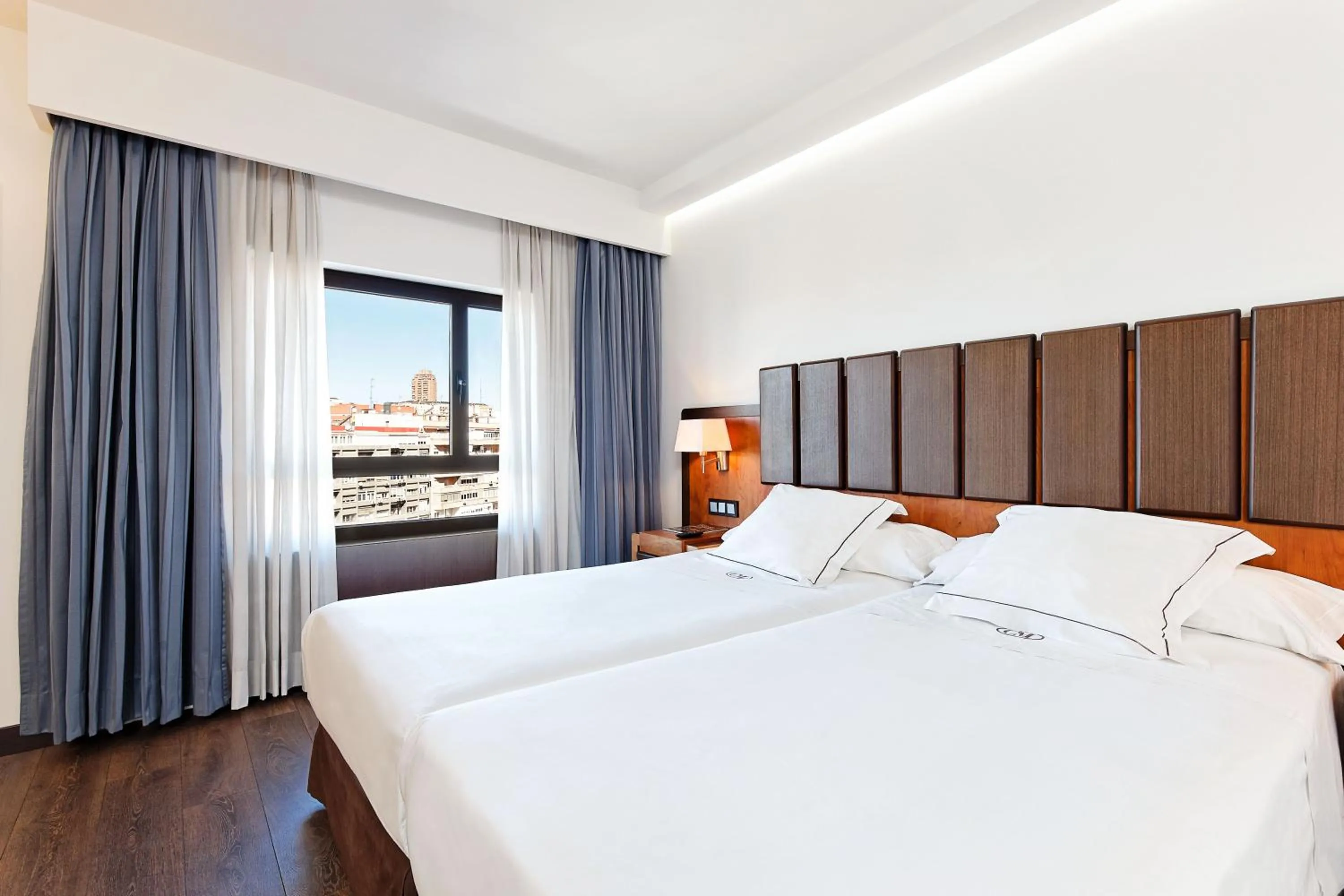 Bed in Claridge Madrid