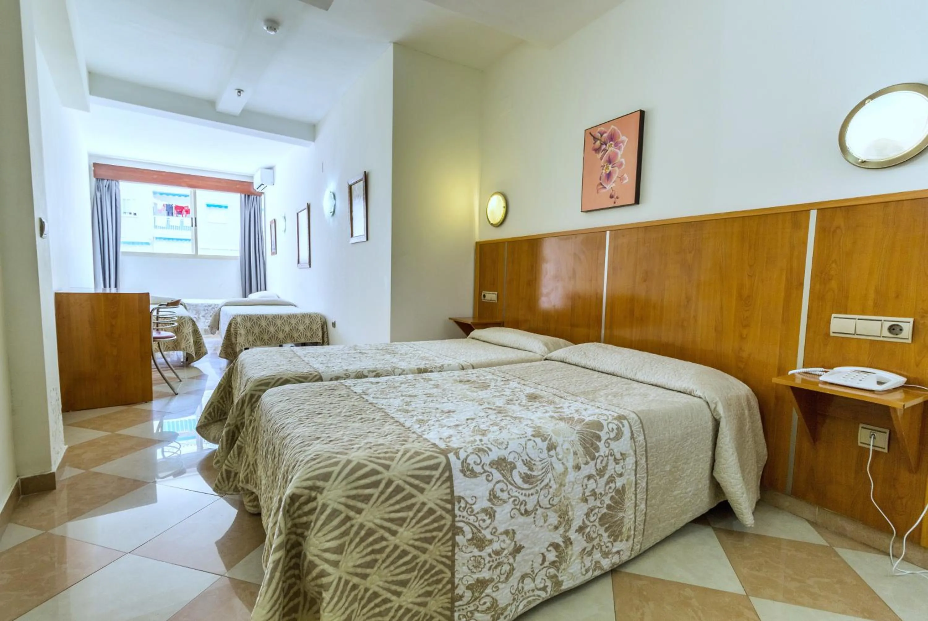 Bed in Nch Hotel Torremolinos