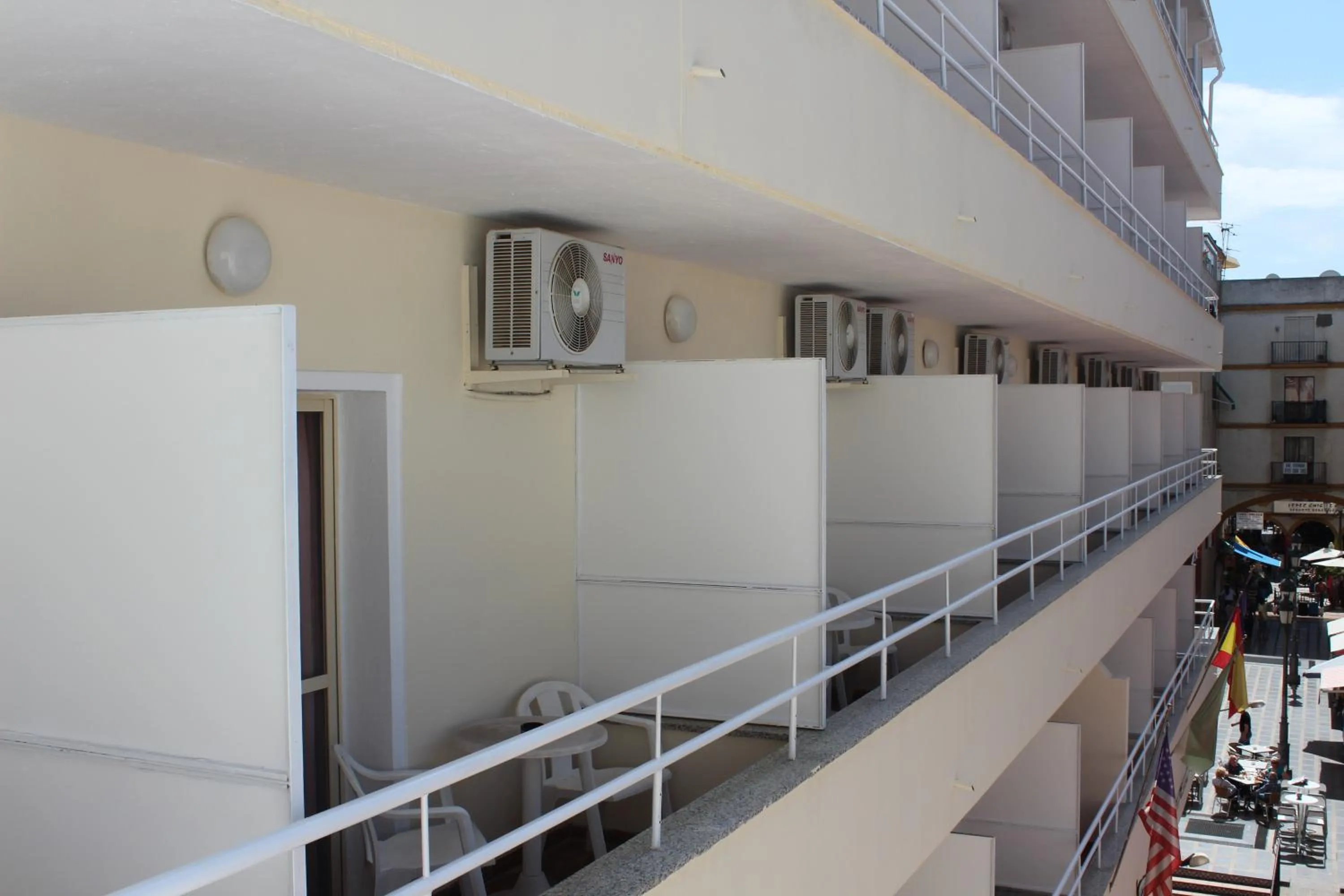 Balcony/Terrace in Nch Hotel Torremolinos