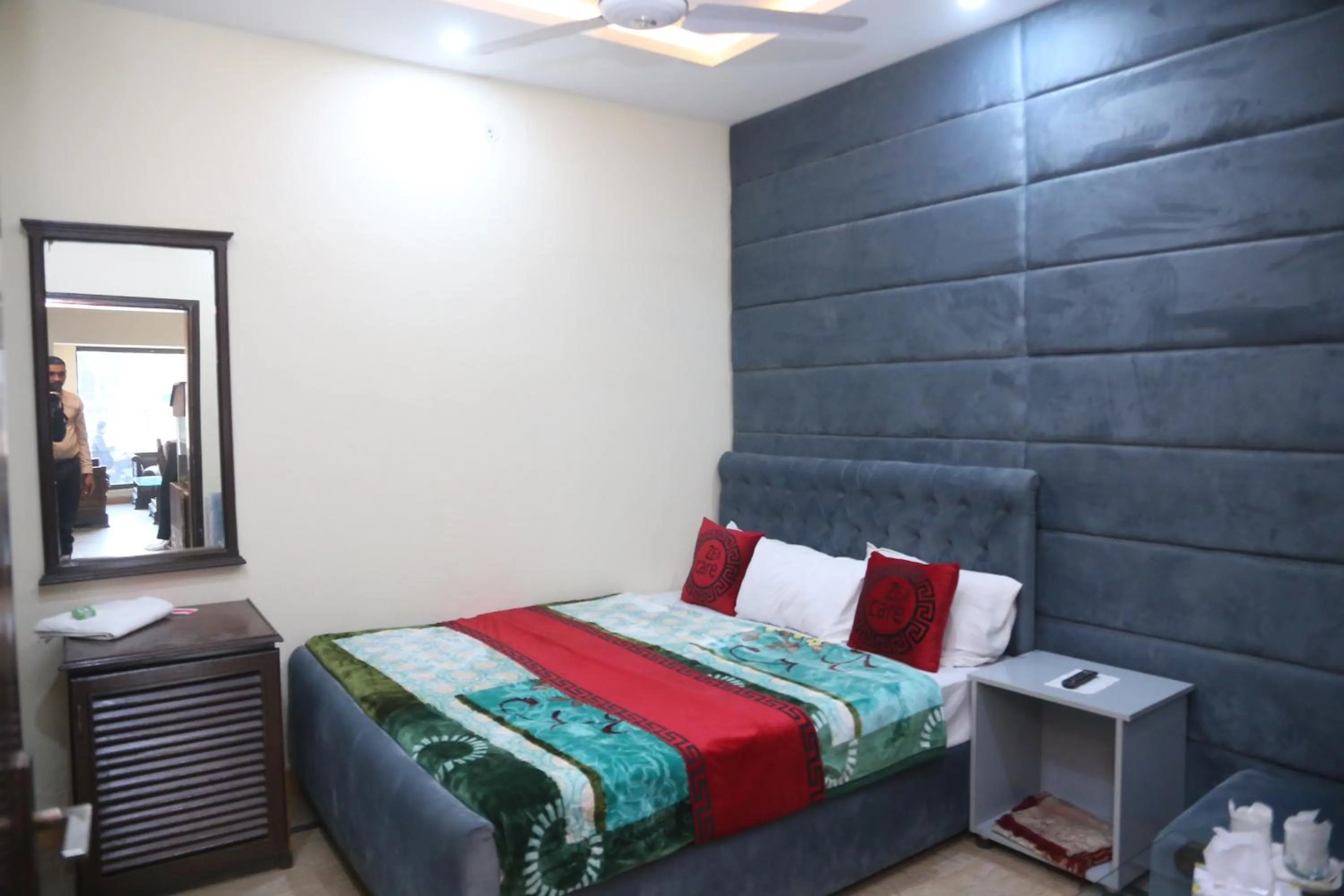 Bed in Hotel Zea Care Johar Town Lahore