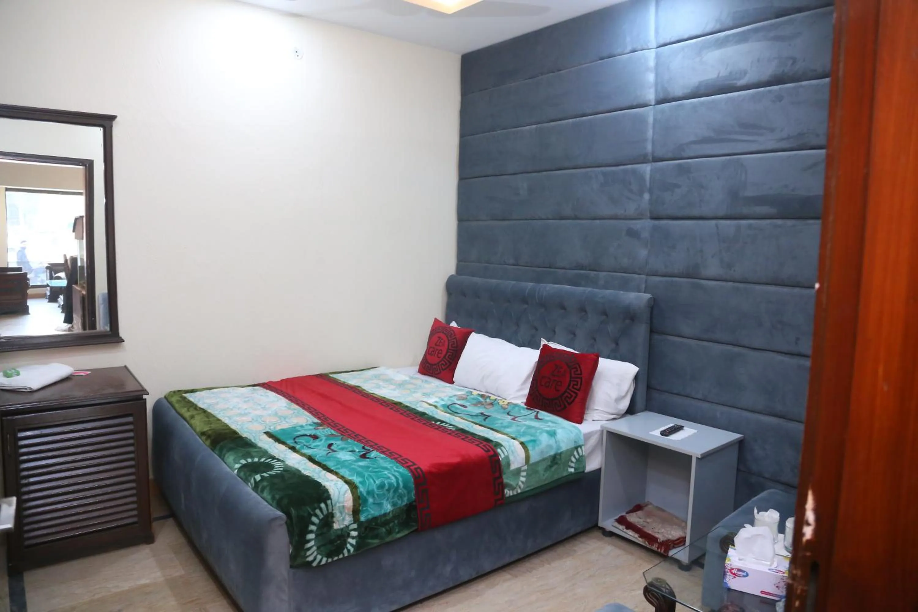 Bed in Hotel Zea Care Johar Town Lahore