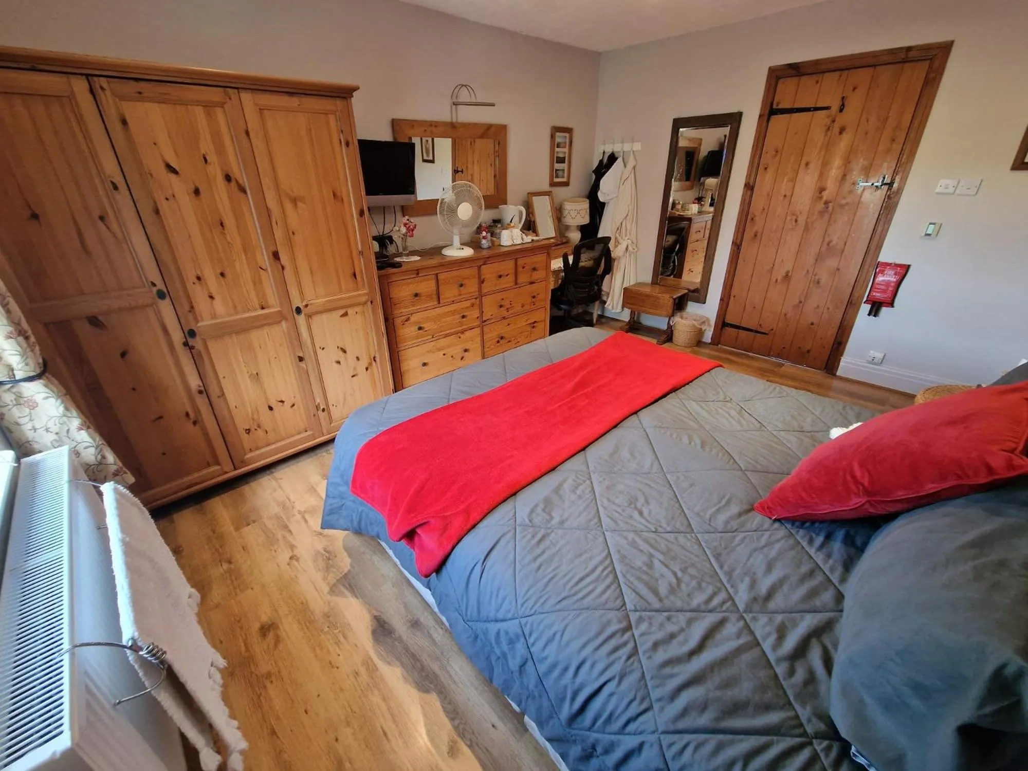 Bed in The Old Post Office B&B