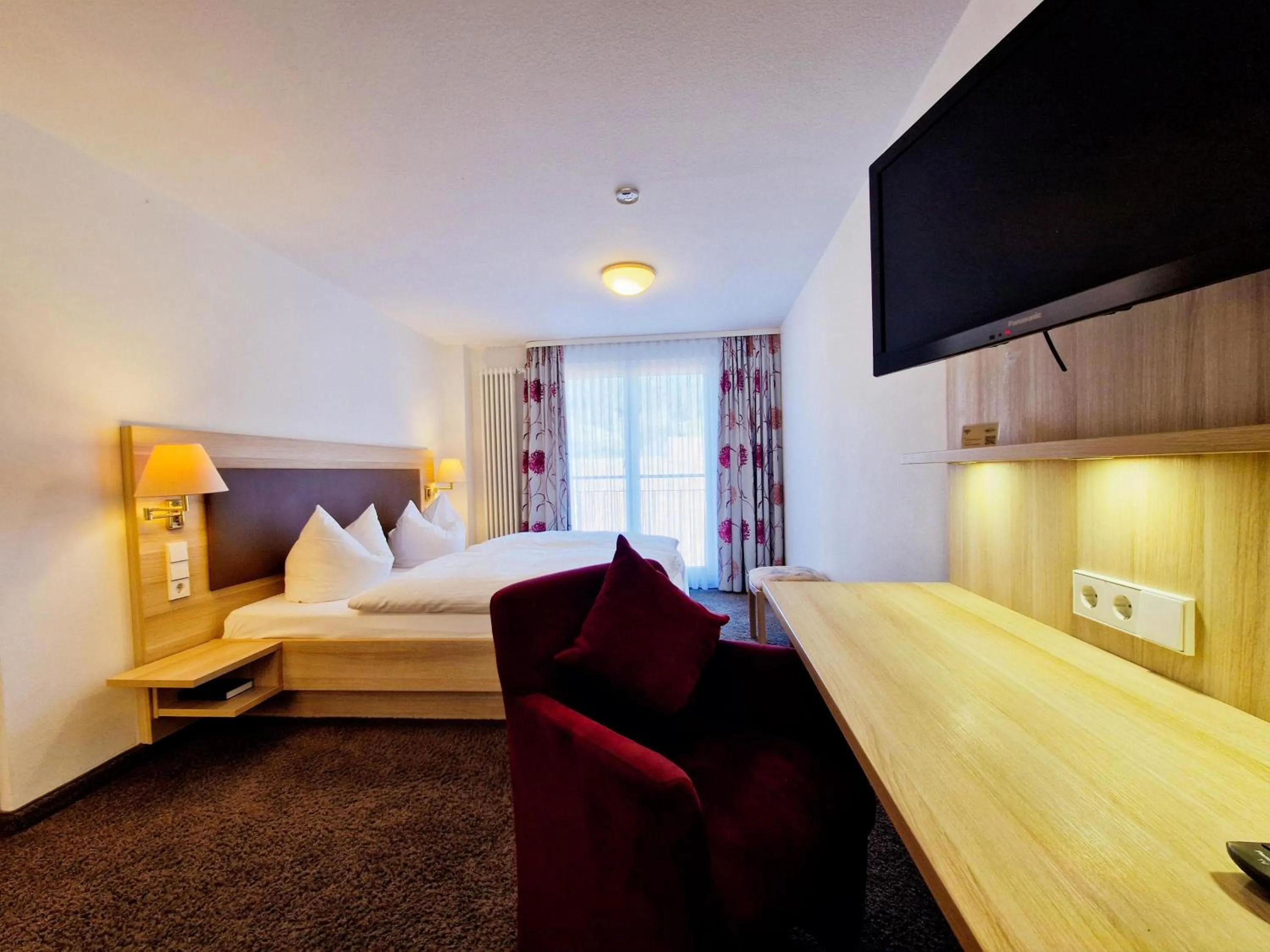 Bed in Blume Hausach I Hotel & Restaurant
