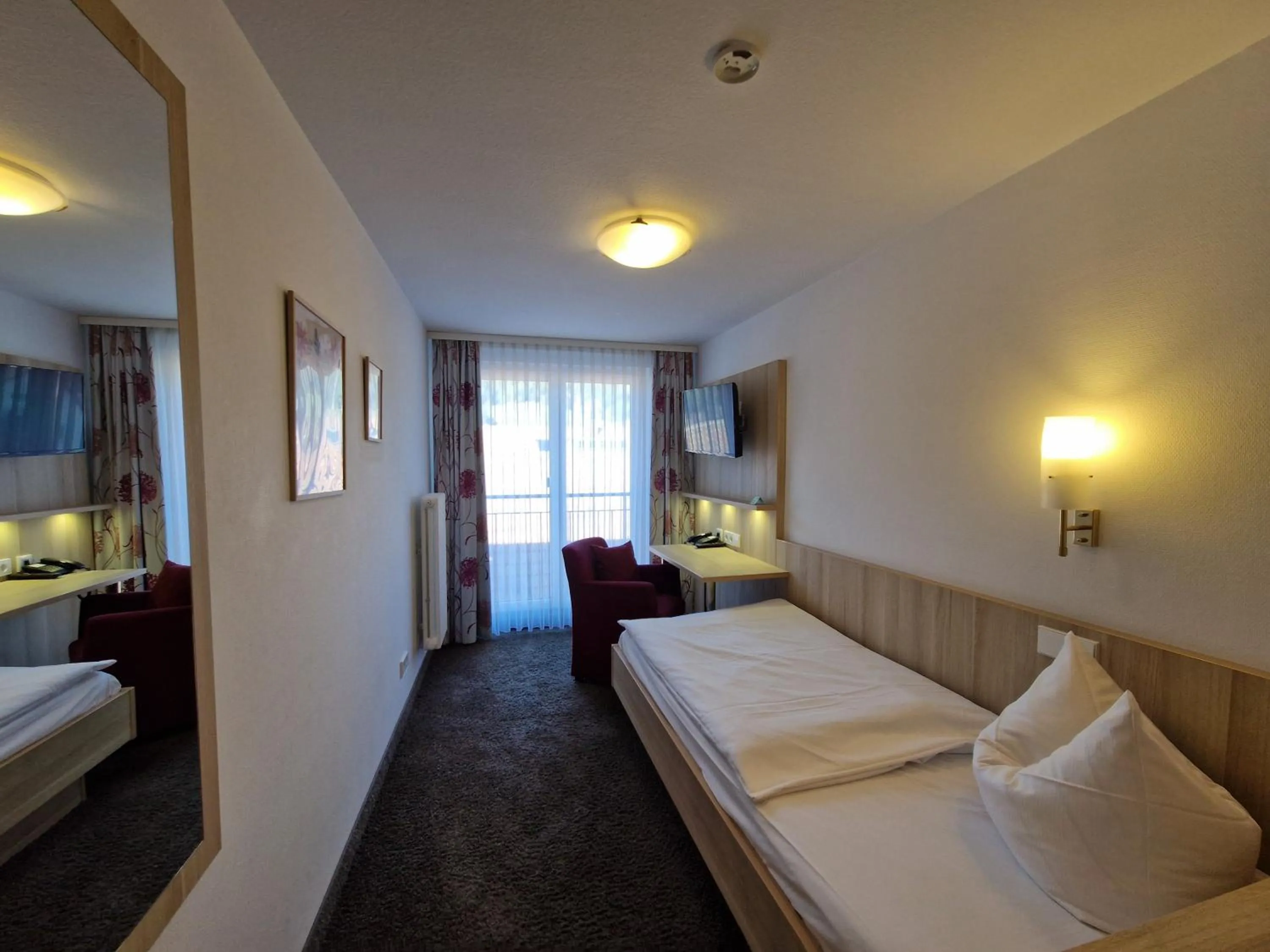 Bed in Blume Hausach I Hotel & Restaurant