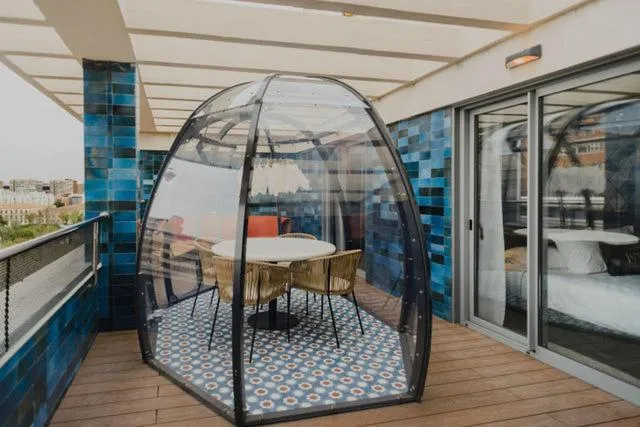 Balcony/Terrace in Hotel Dimar