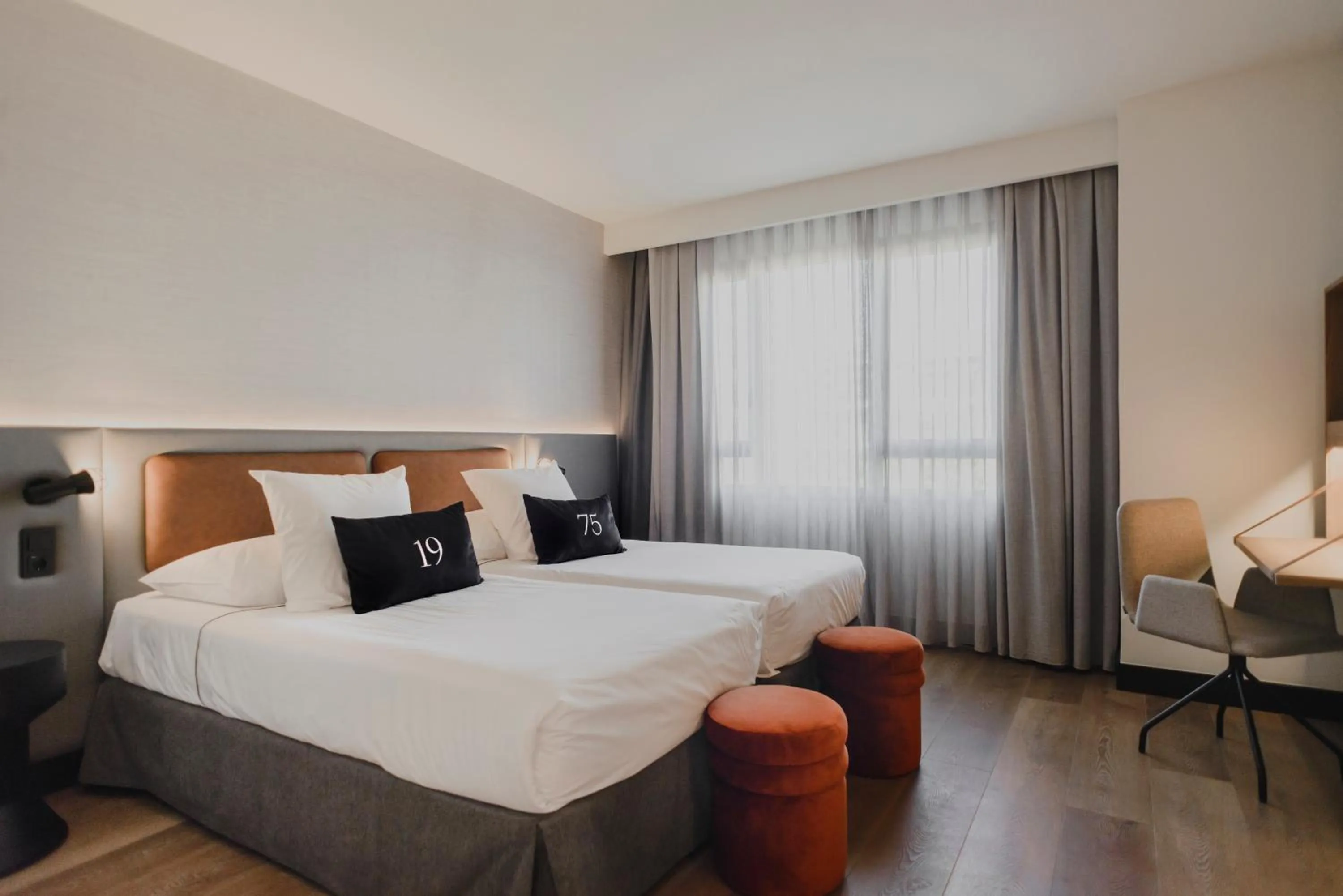 Decorative detail, Bed in Hotel Dimar