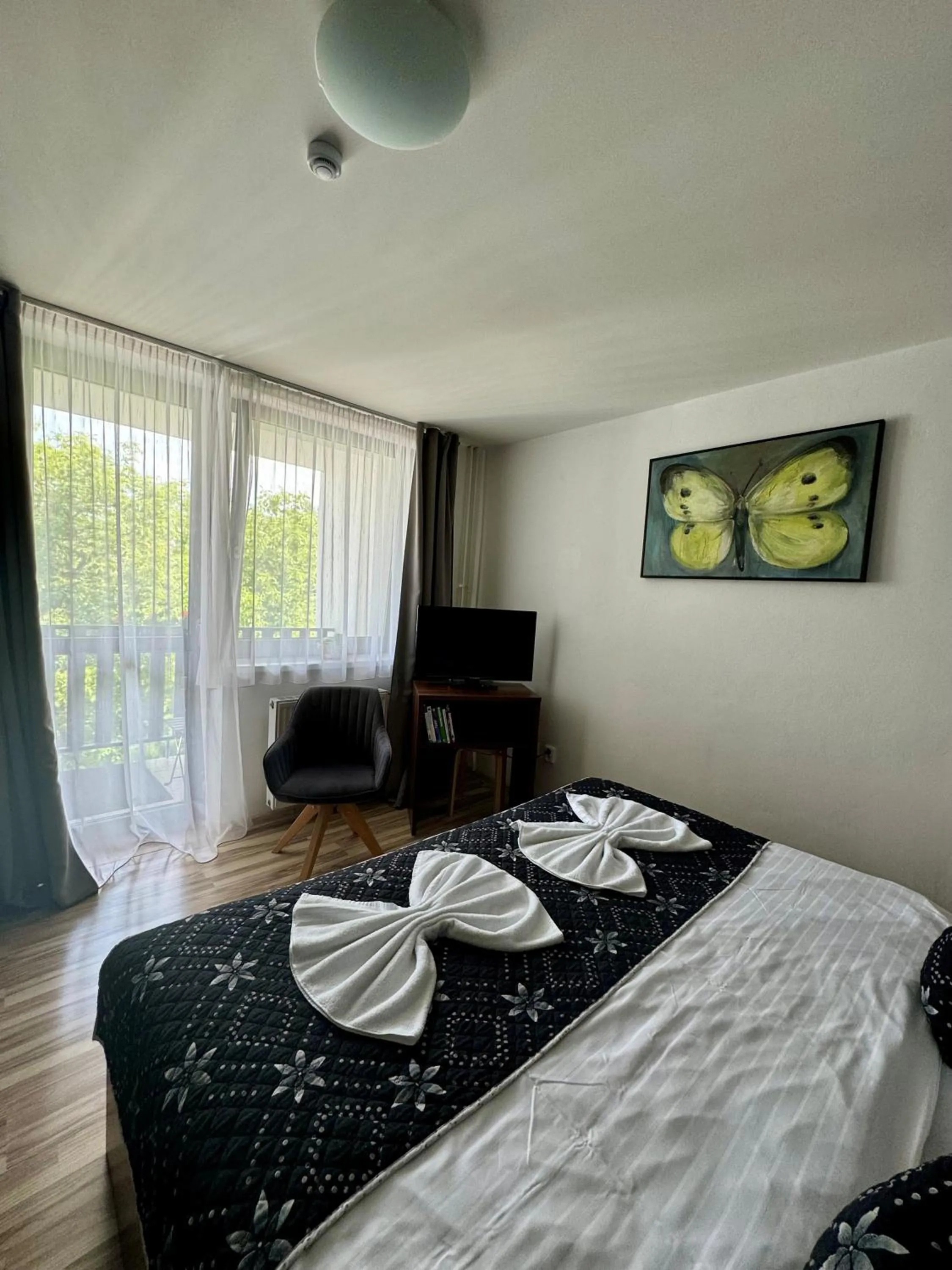 Bed in Hotel Vincent