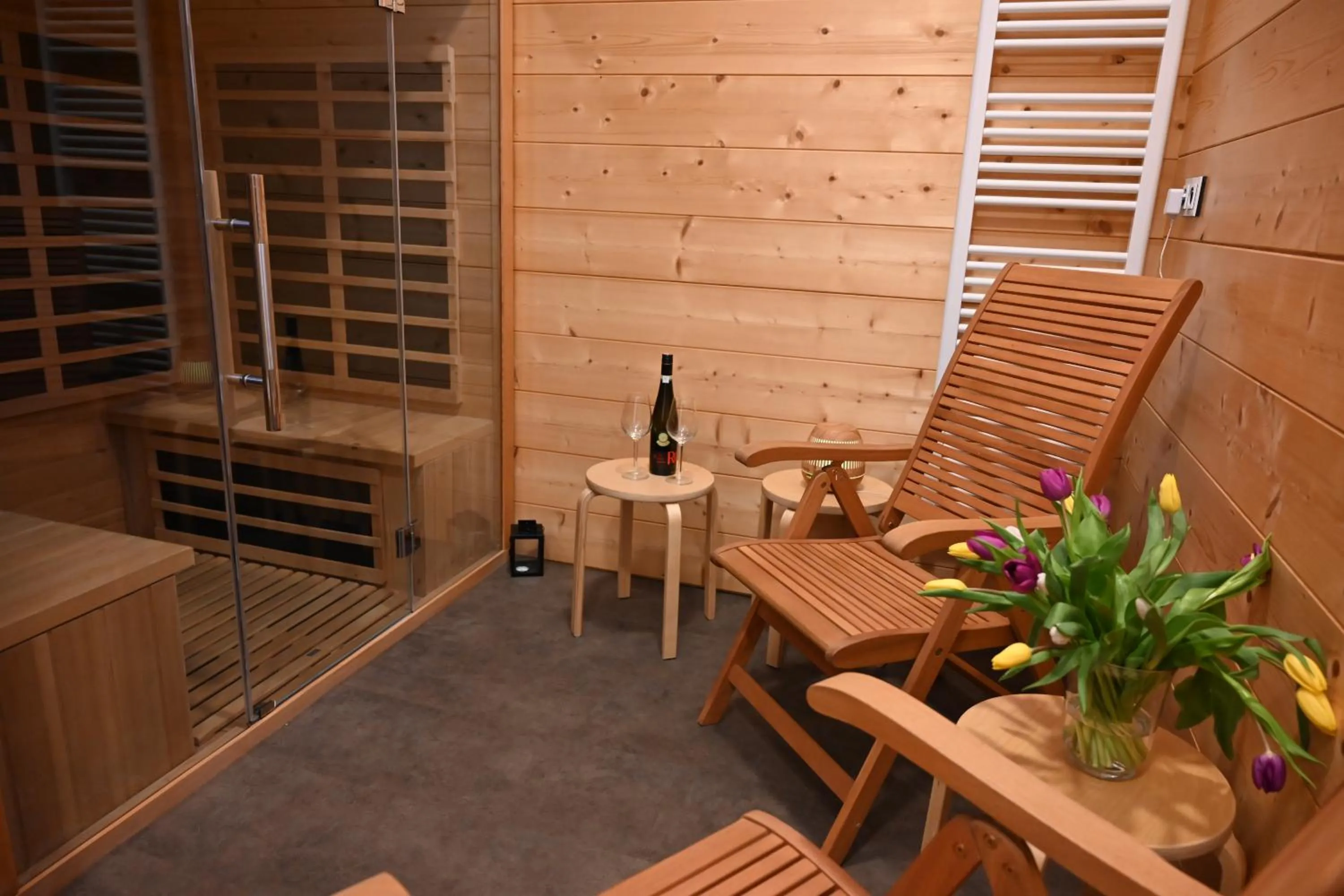 Sauna in Hotel Vincent