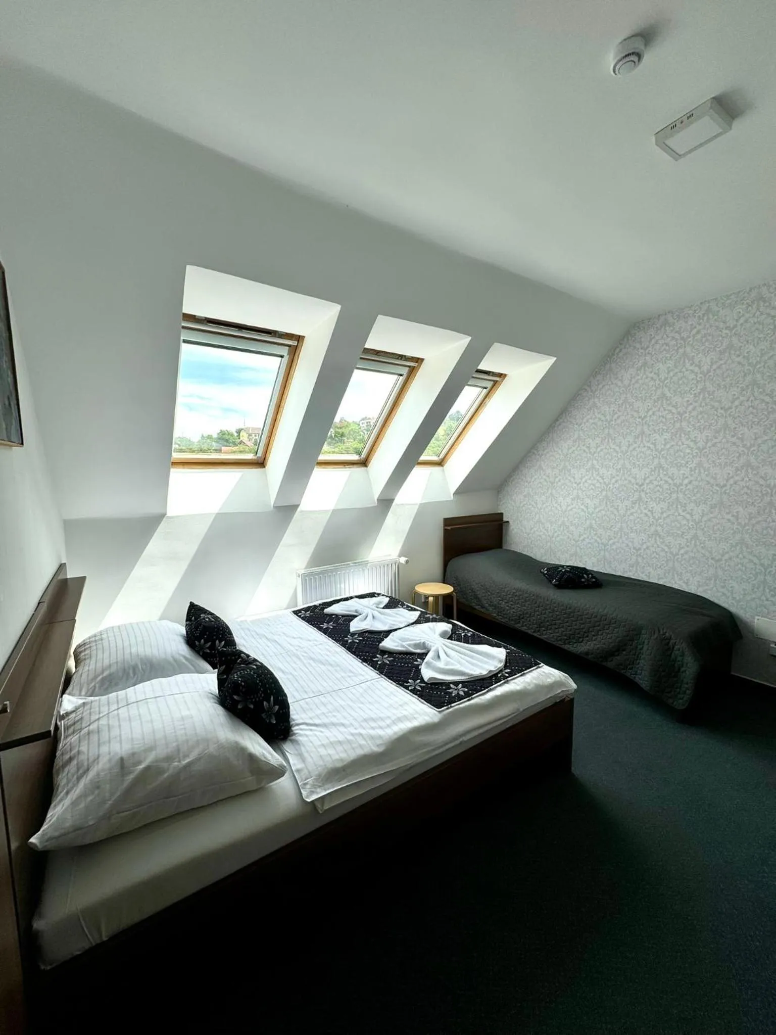 Bed in Hotel Vincent