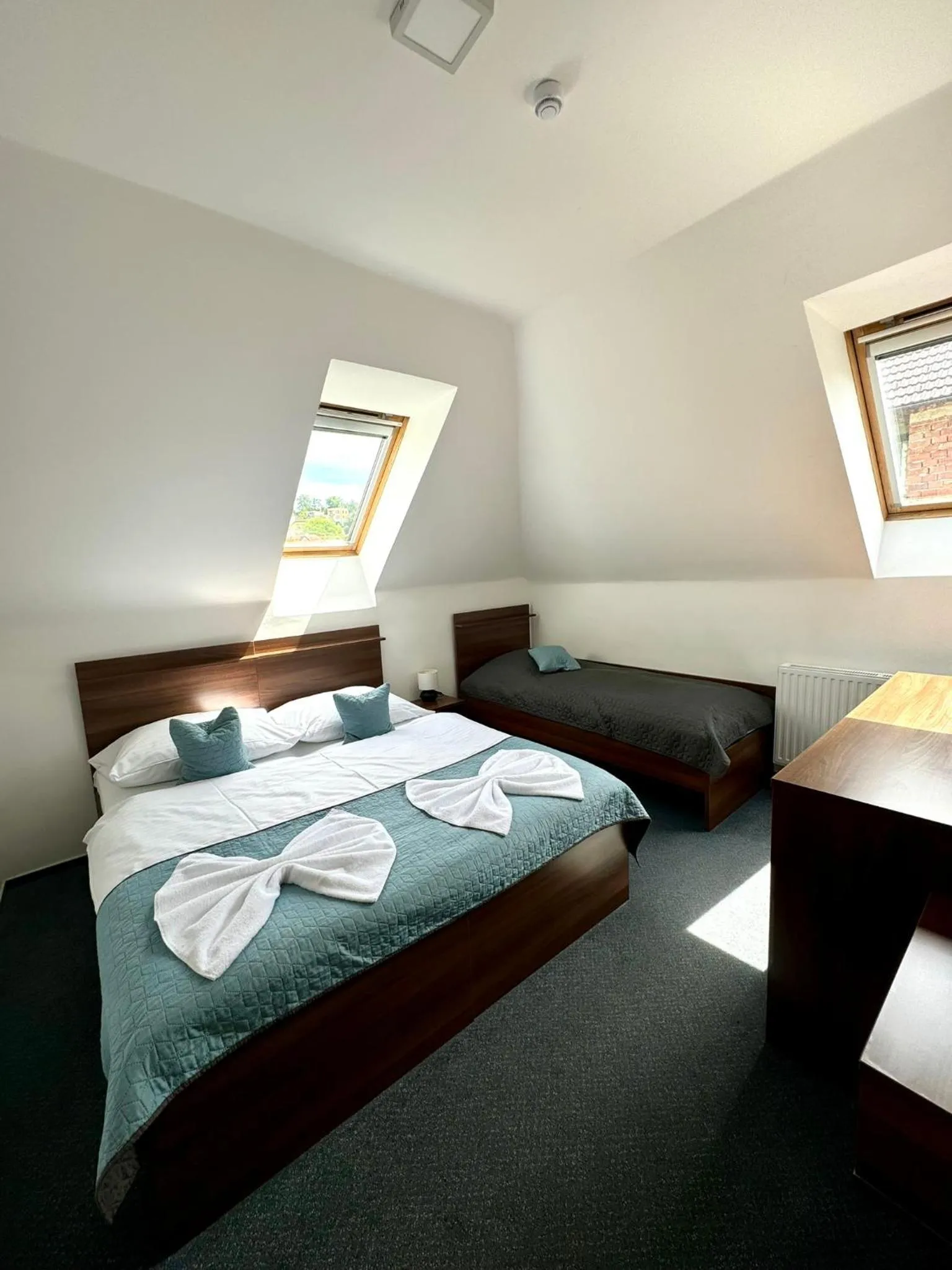 Bed in Hotel Vincent