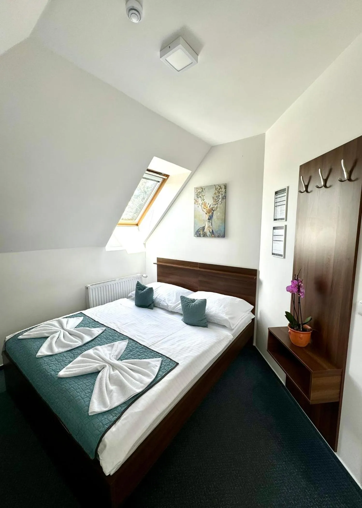 Bed in Hotel Vincent