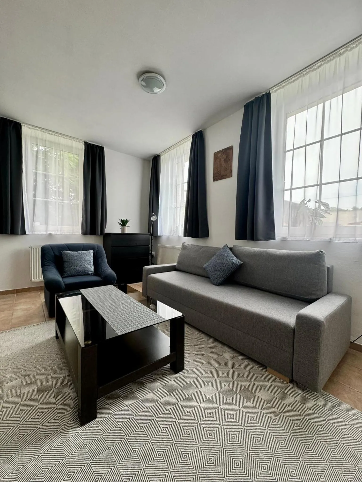 Seating area in Hotel Vincent