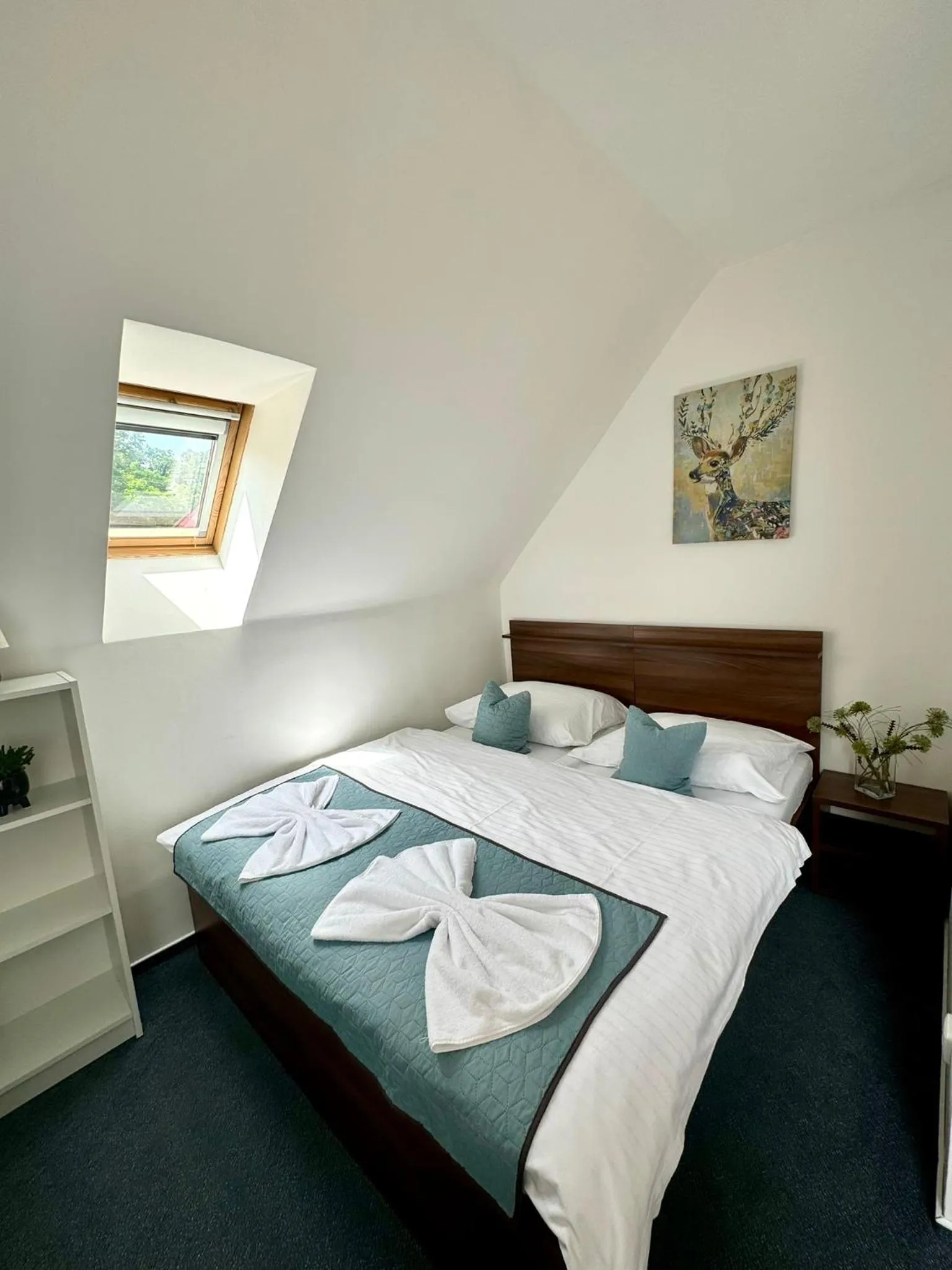 Bed in Hotel Vincent