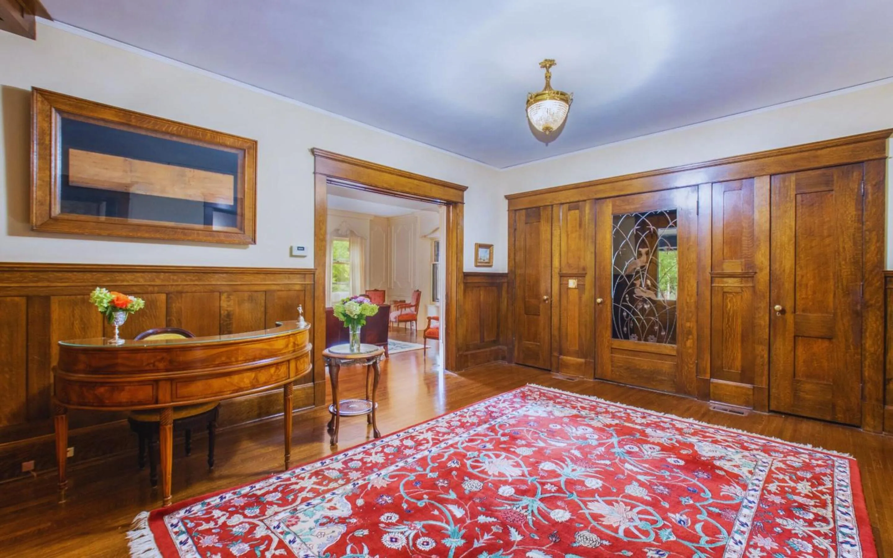 Lobby or reception, Bed in Martha's Bed and Breakfast