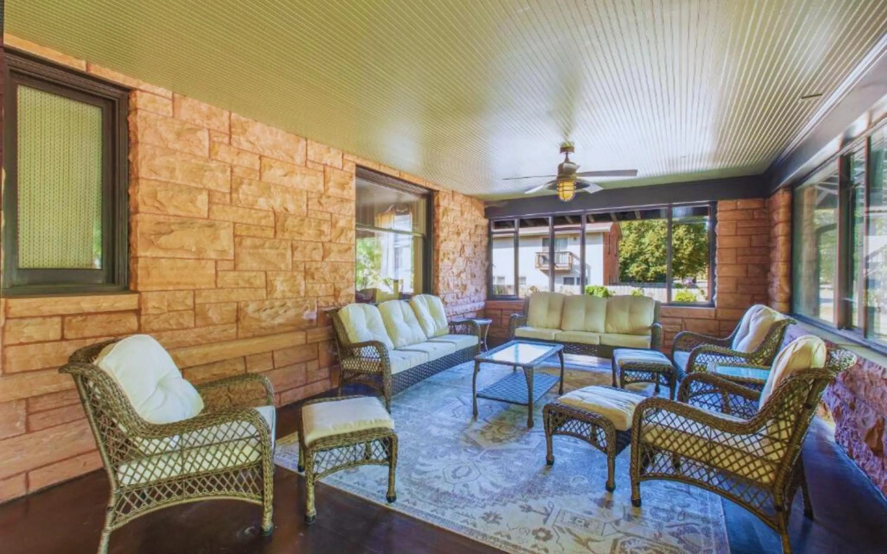 Seating area in Martha's Bed and Breakfast