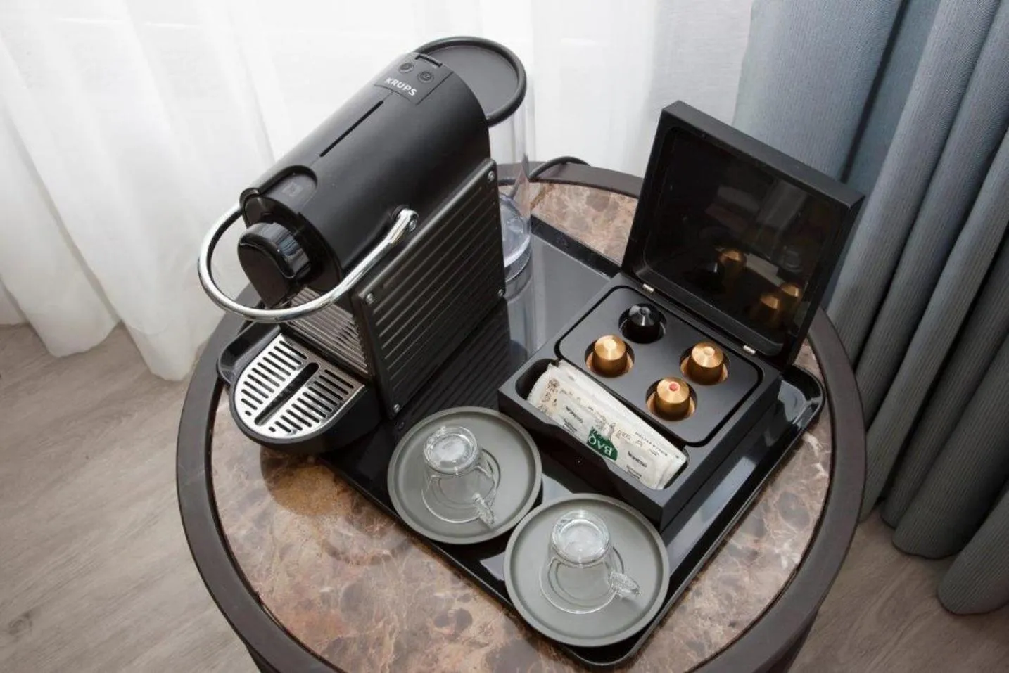 Coffee/tea facilities in Hotel Gran Via