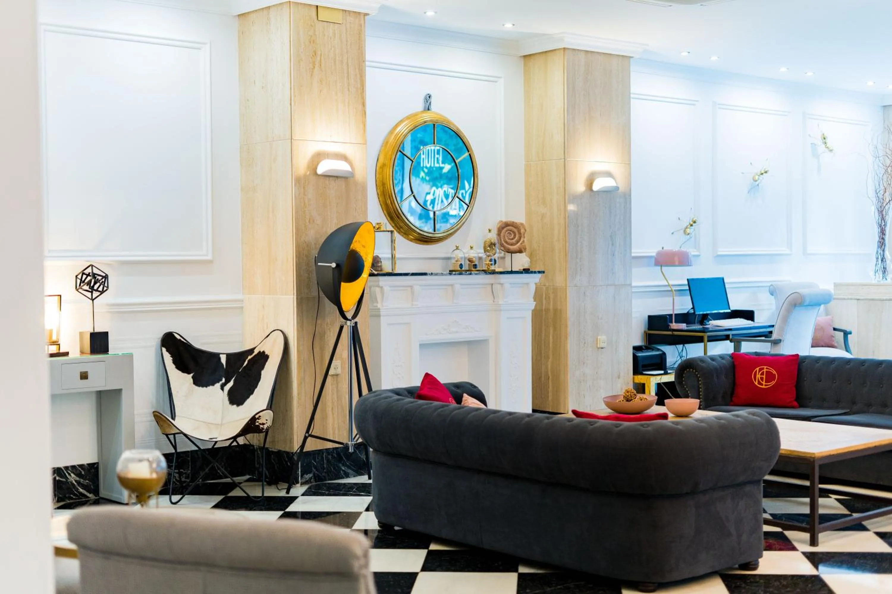 Lobby or reception in Hotel Costasol