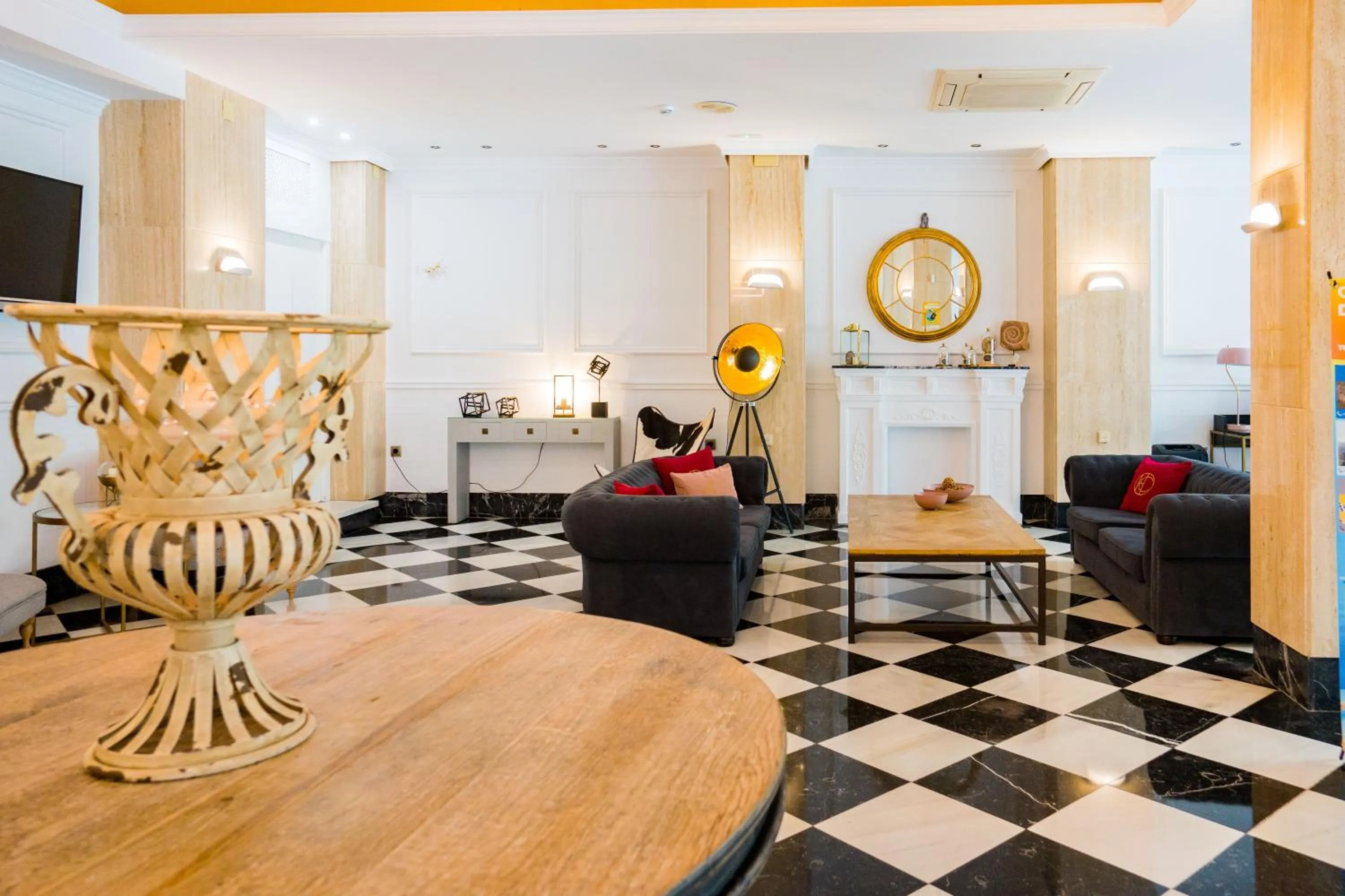 Lobby or reception in Hotel Costasol