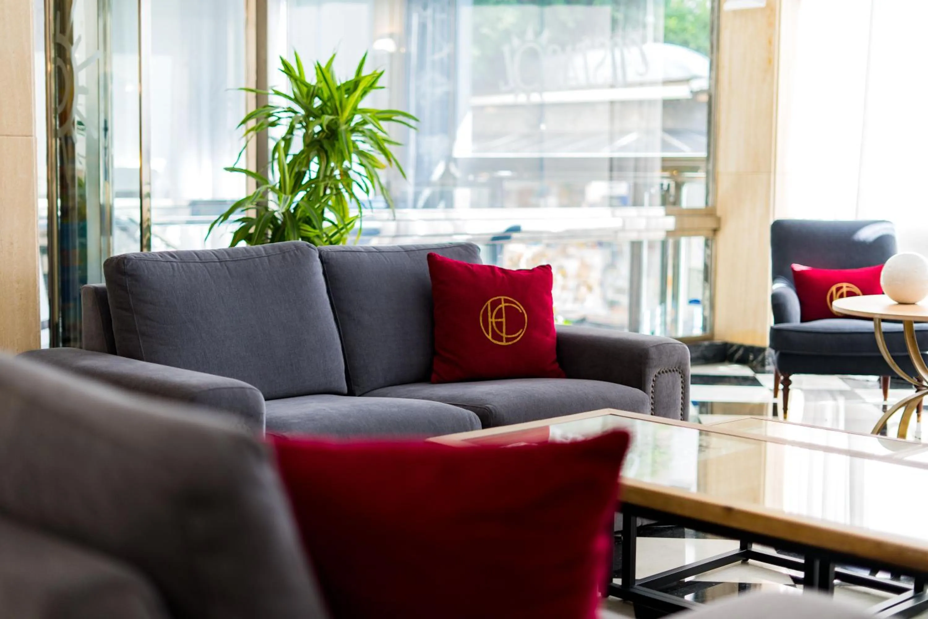 Lobby or reception in Hotel Costasol