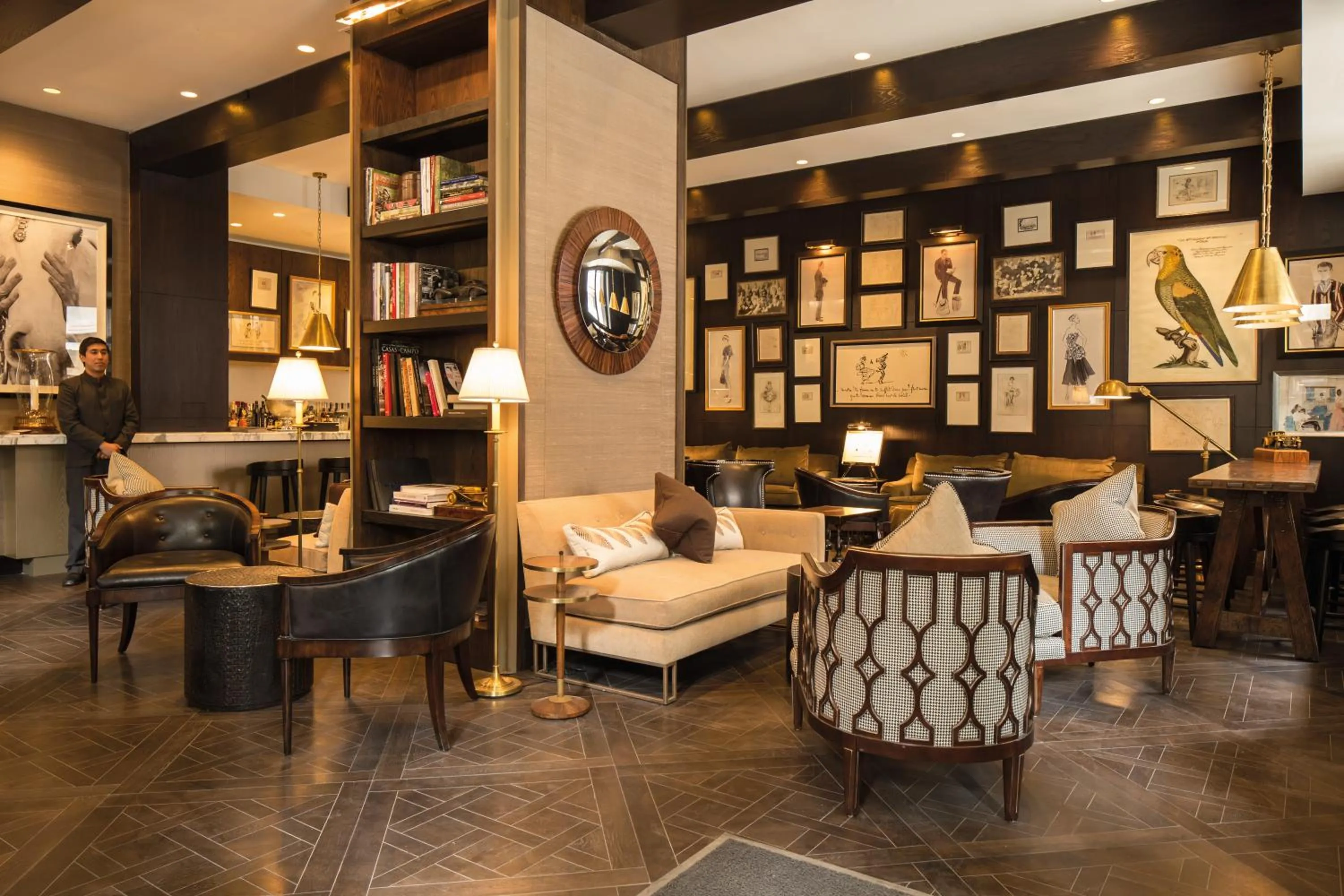 Lobby or reception in The Singular Santiago