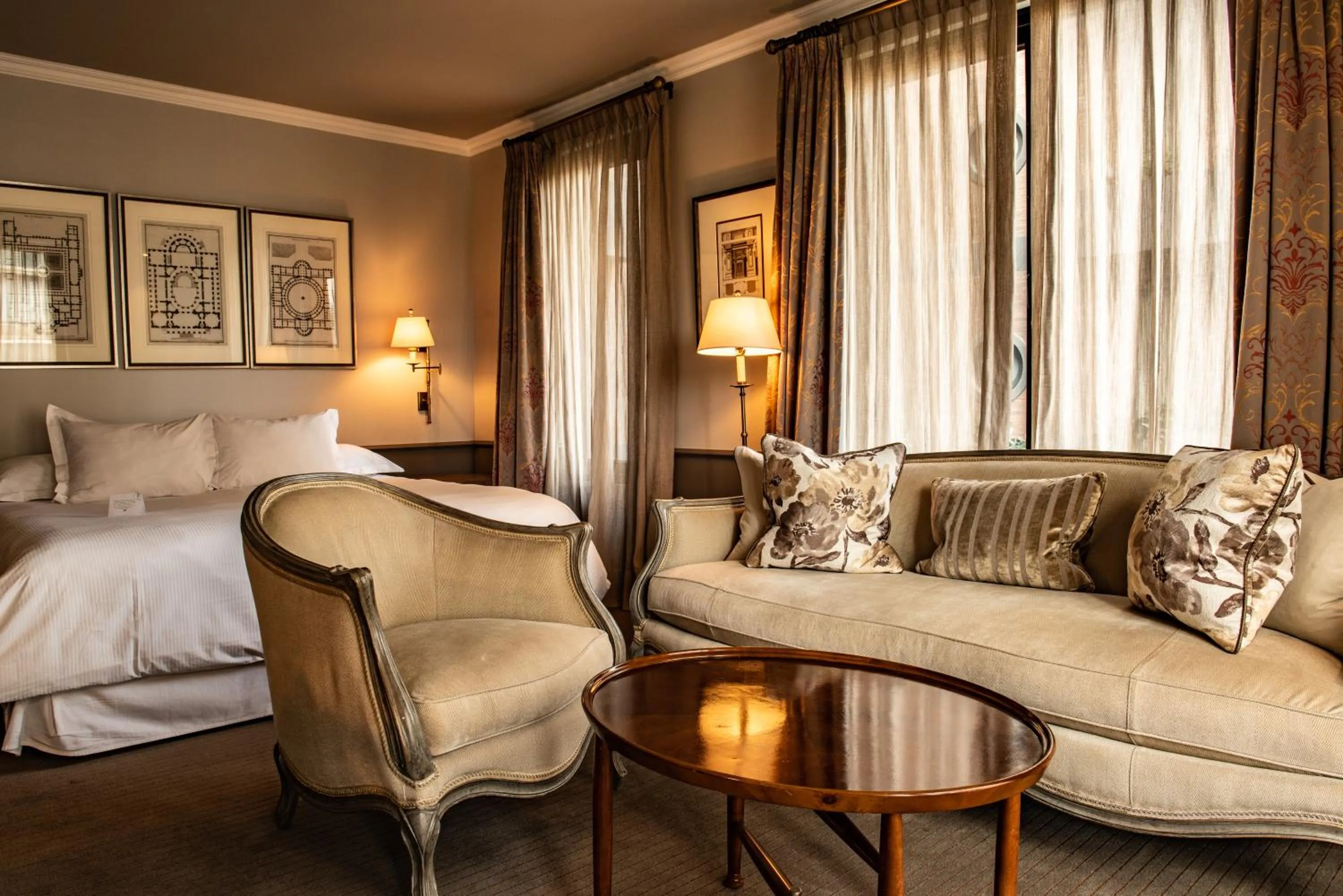 Photo of the whole room, Bed in The Singular Santiago