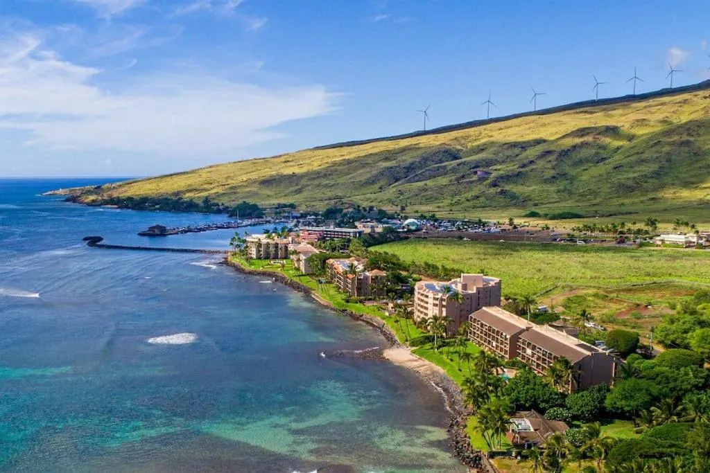 Sea view in Stunning Maui Direct Ocean front on the beach, Walk to beach from Condo, Watch Turtles, Whales, AC in all rooms ocean view Pool and Spa