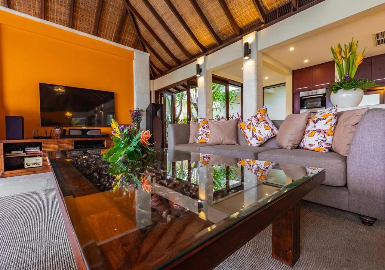 Communal lounge/ TV room in Villa Cantik Pandawa By Fays Hospitality