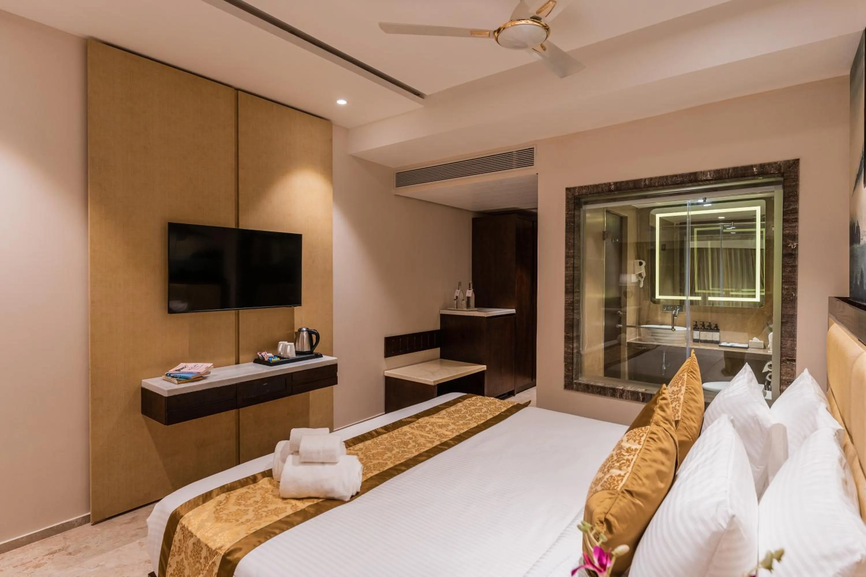 Bed in Regenta Central Imperial Candolim Goa
