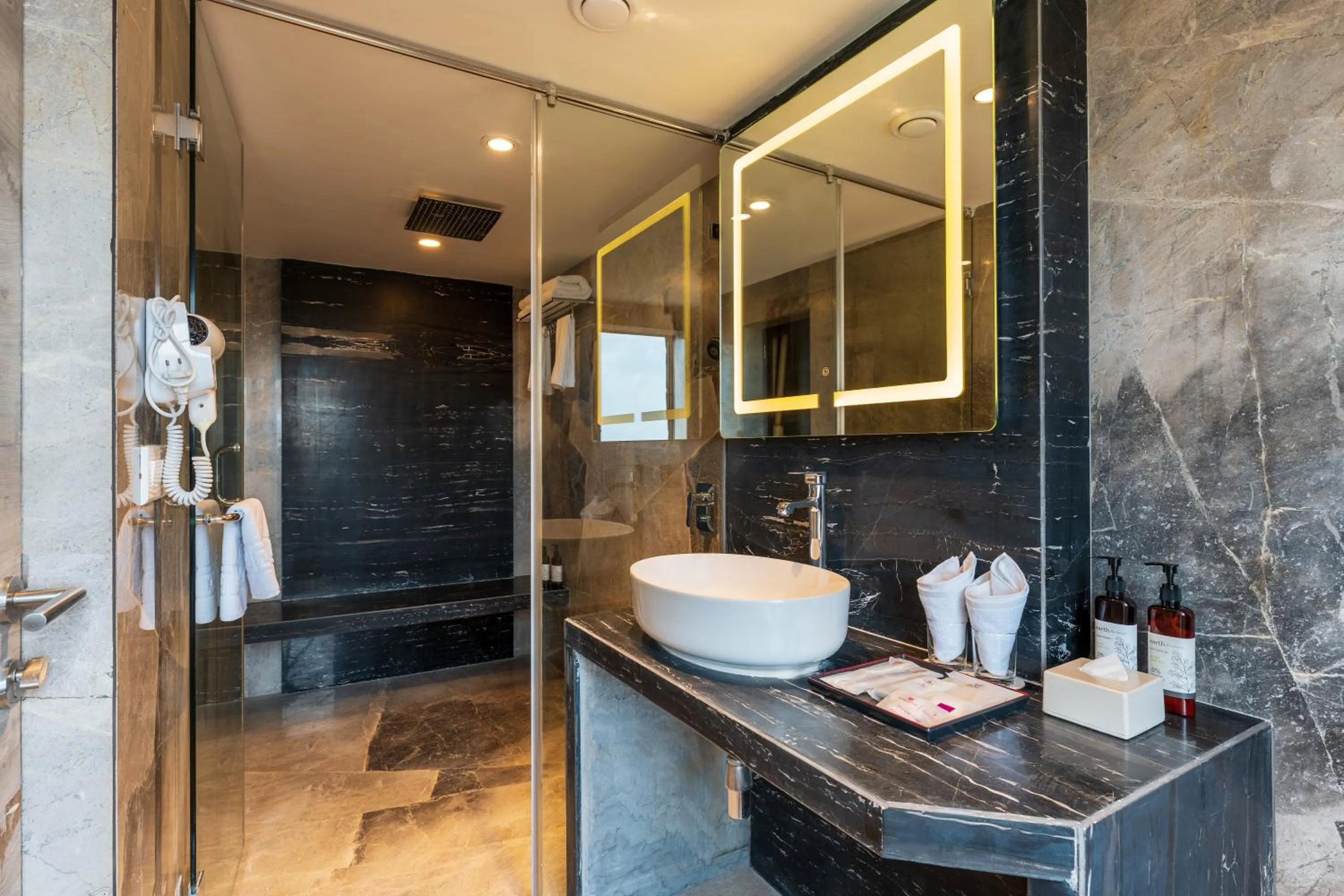 Shower in Regenta Central Imperial Candolim Goa