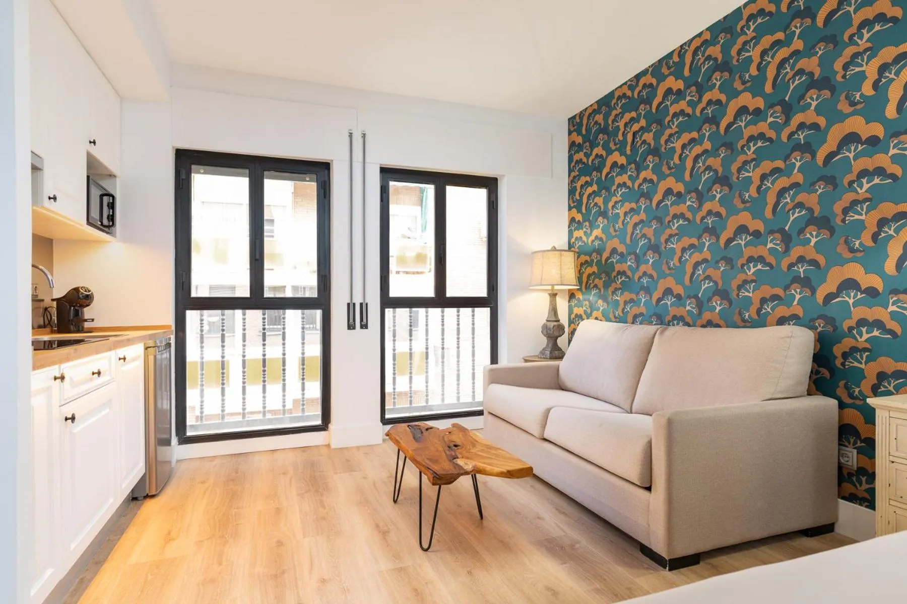 kitchen in H-A Aparthotel Hotel Quo