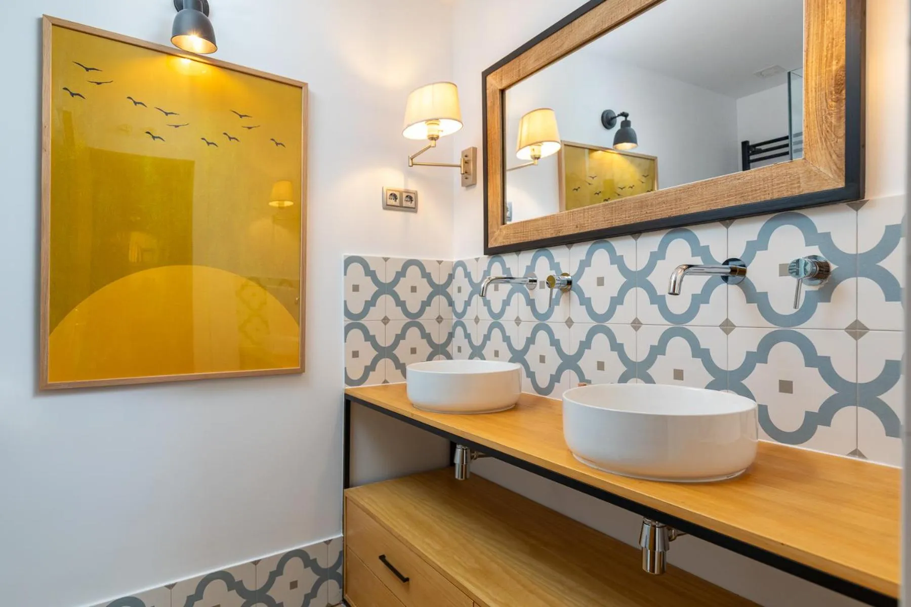 Bathroom in H-A Aparthotel Hotel Quo