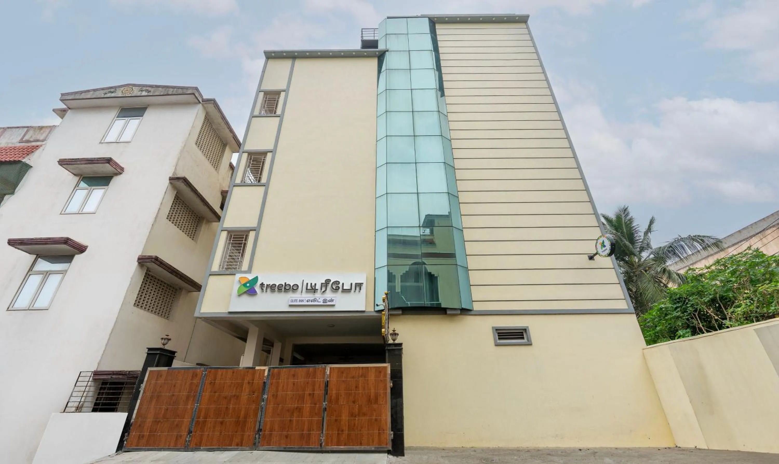 Property building in Treebo Elite Inn