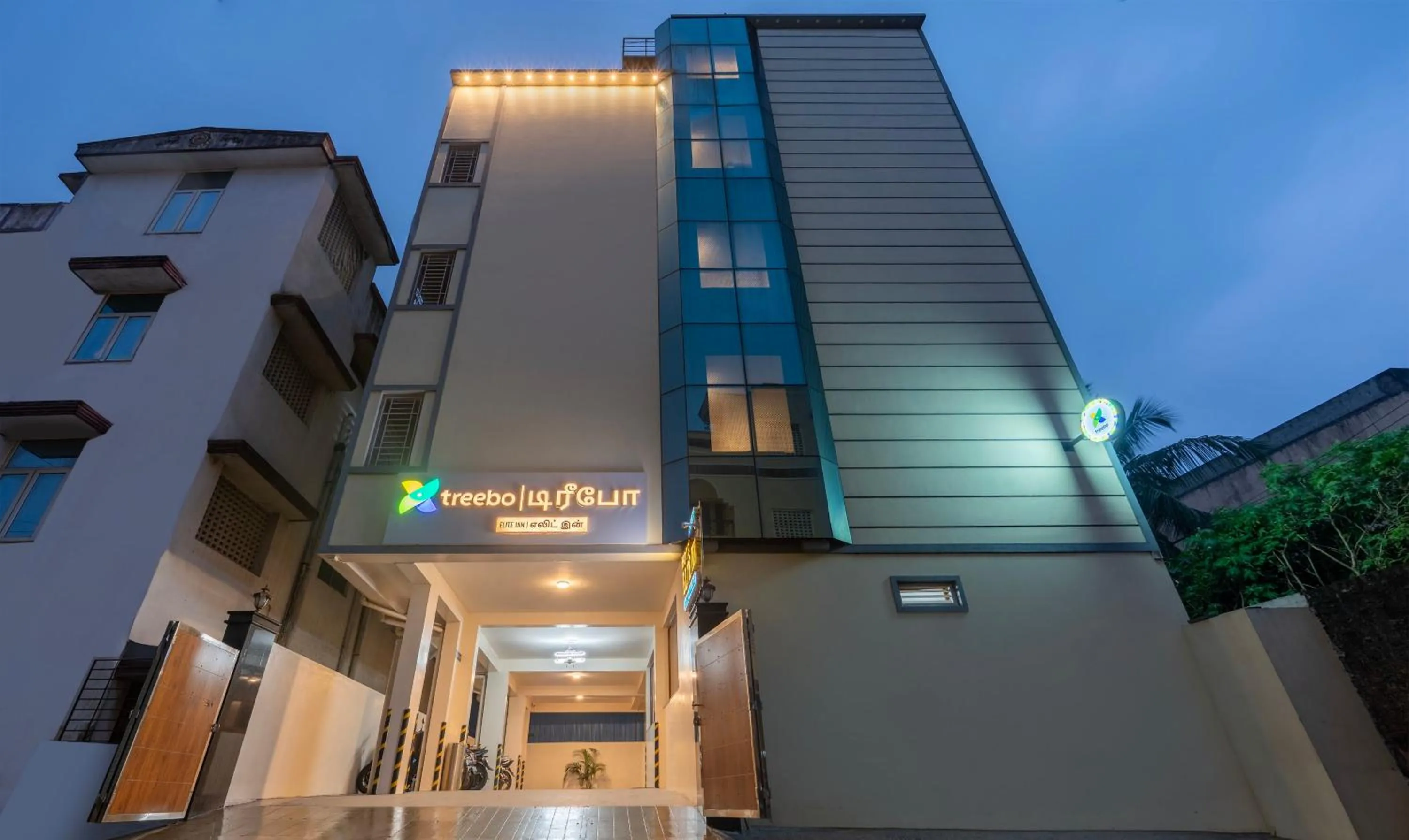 Property building in Treebo Elite Inn