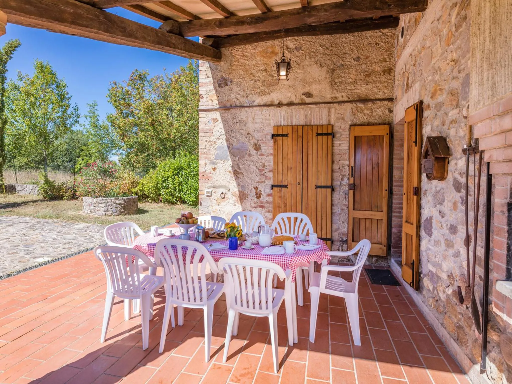 Patio in Casa vacanze Il Poggetto