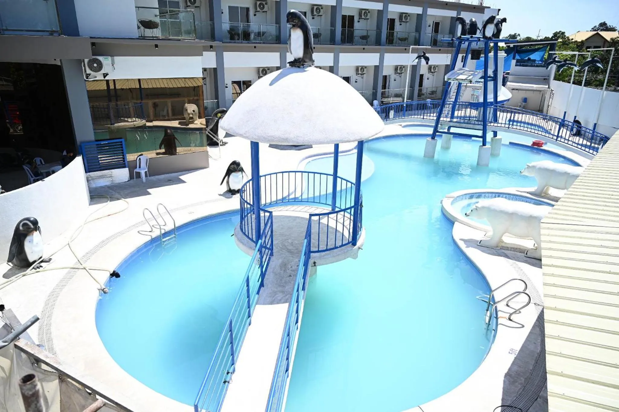 Swimming pool in J&V Hotel and Resort